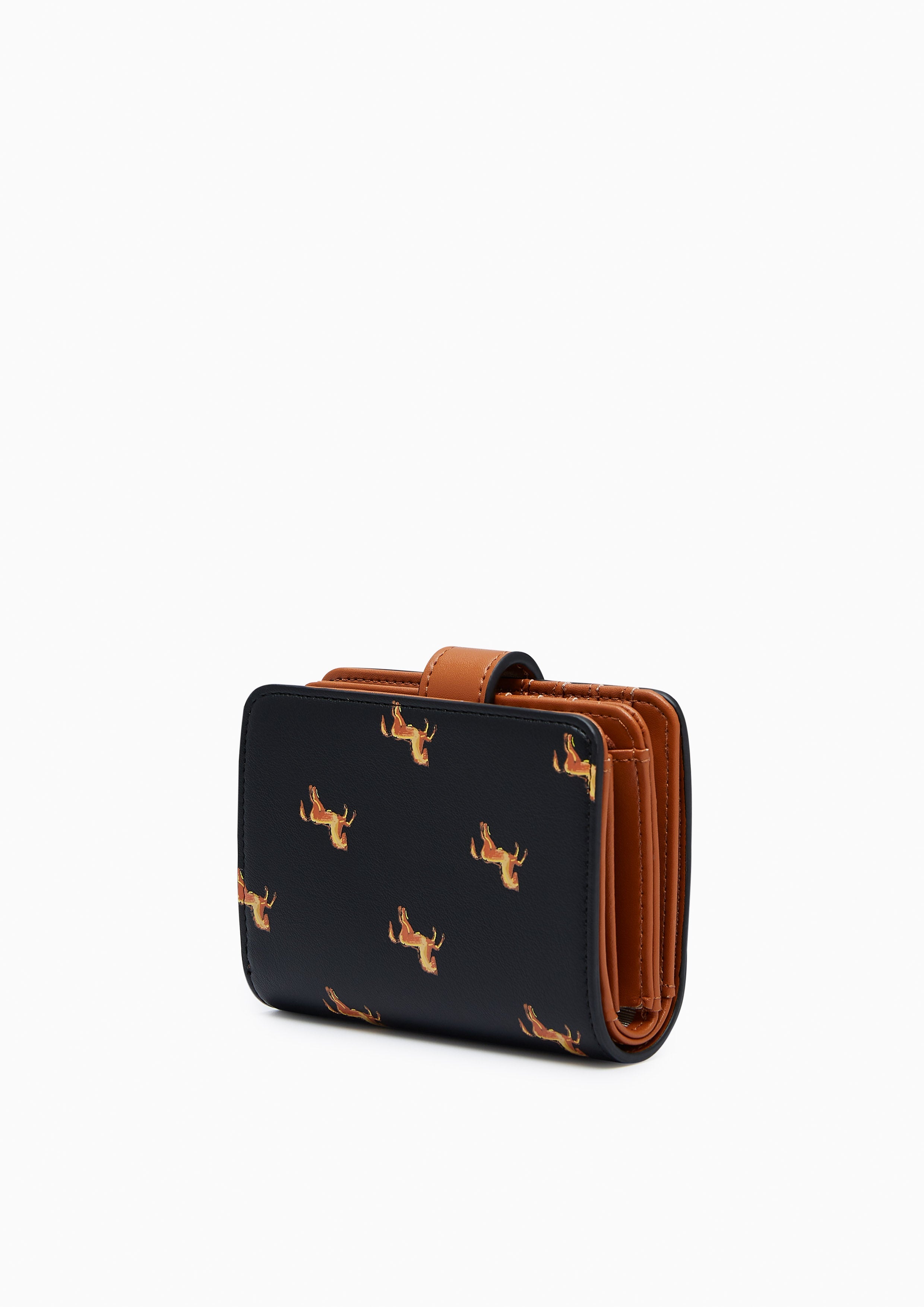 Re-Edit Mustang Wallet - Printed Black