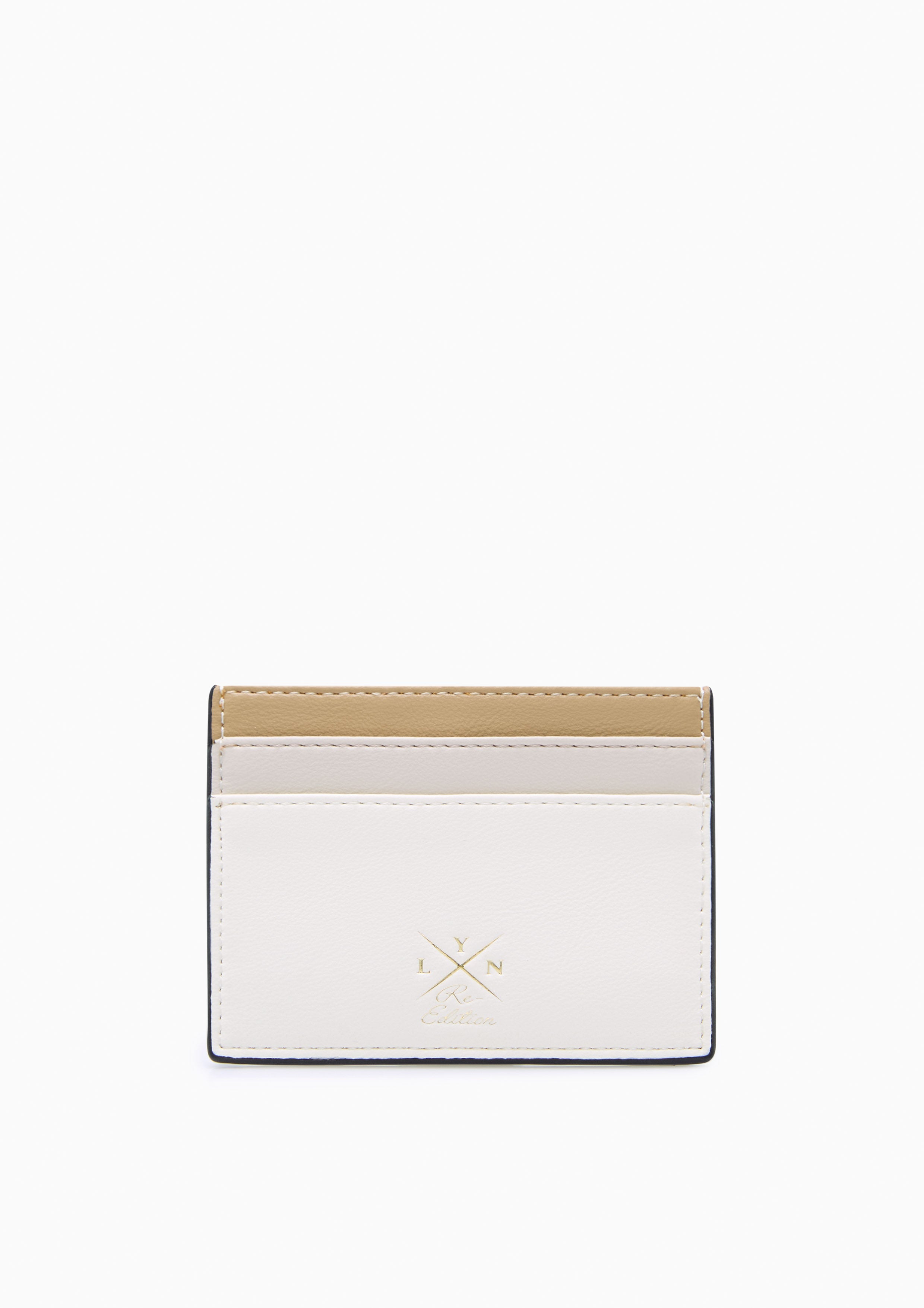 Re-Edit Mustang Card Wallet - Ivory