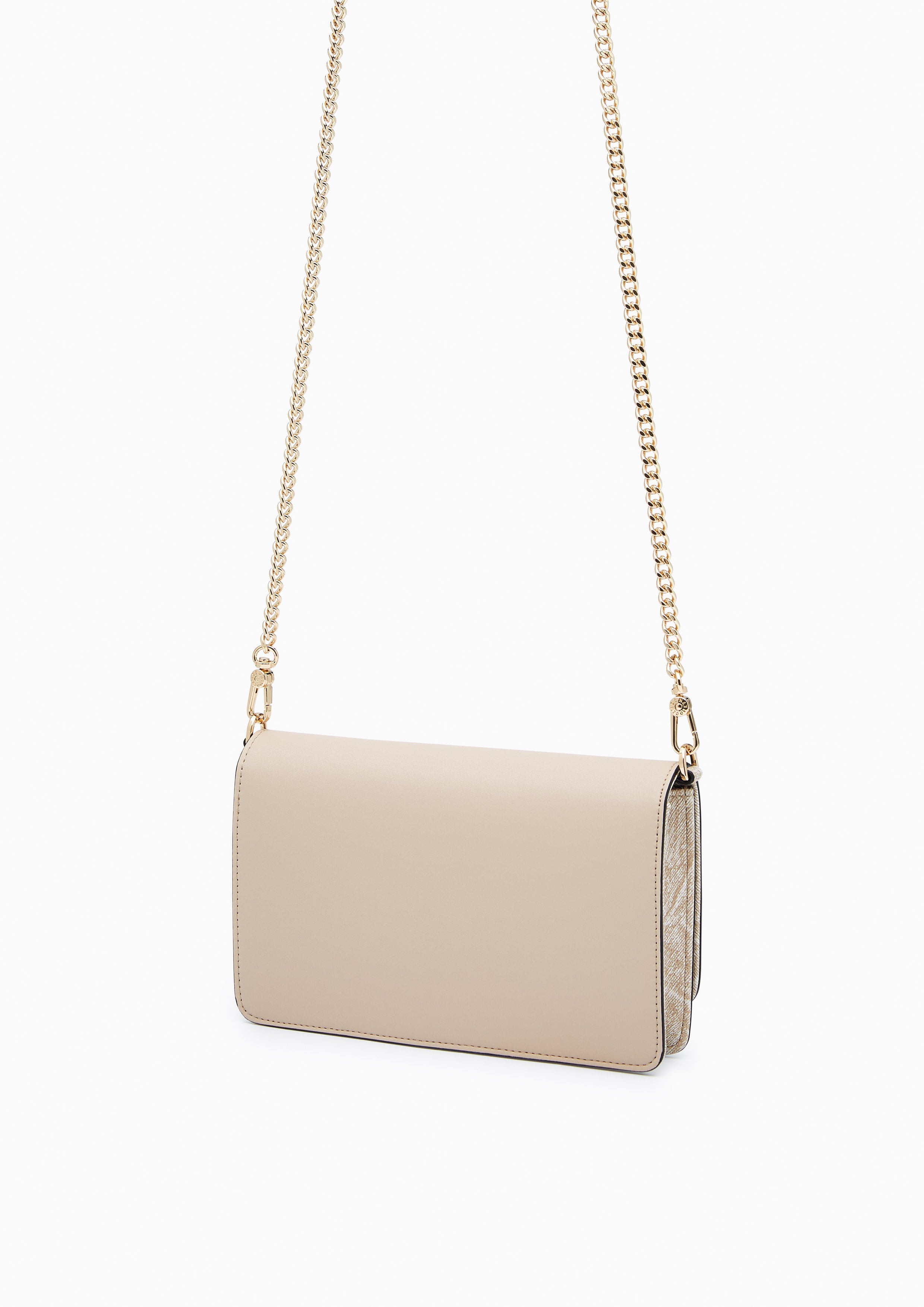 Lola Long Wallet On Chain - Beige