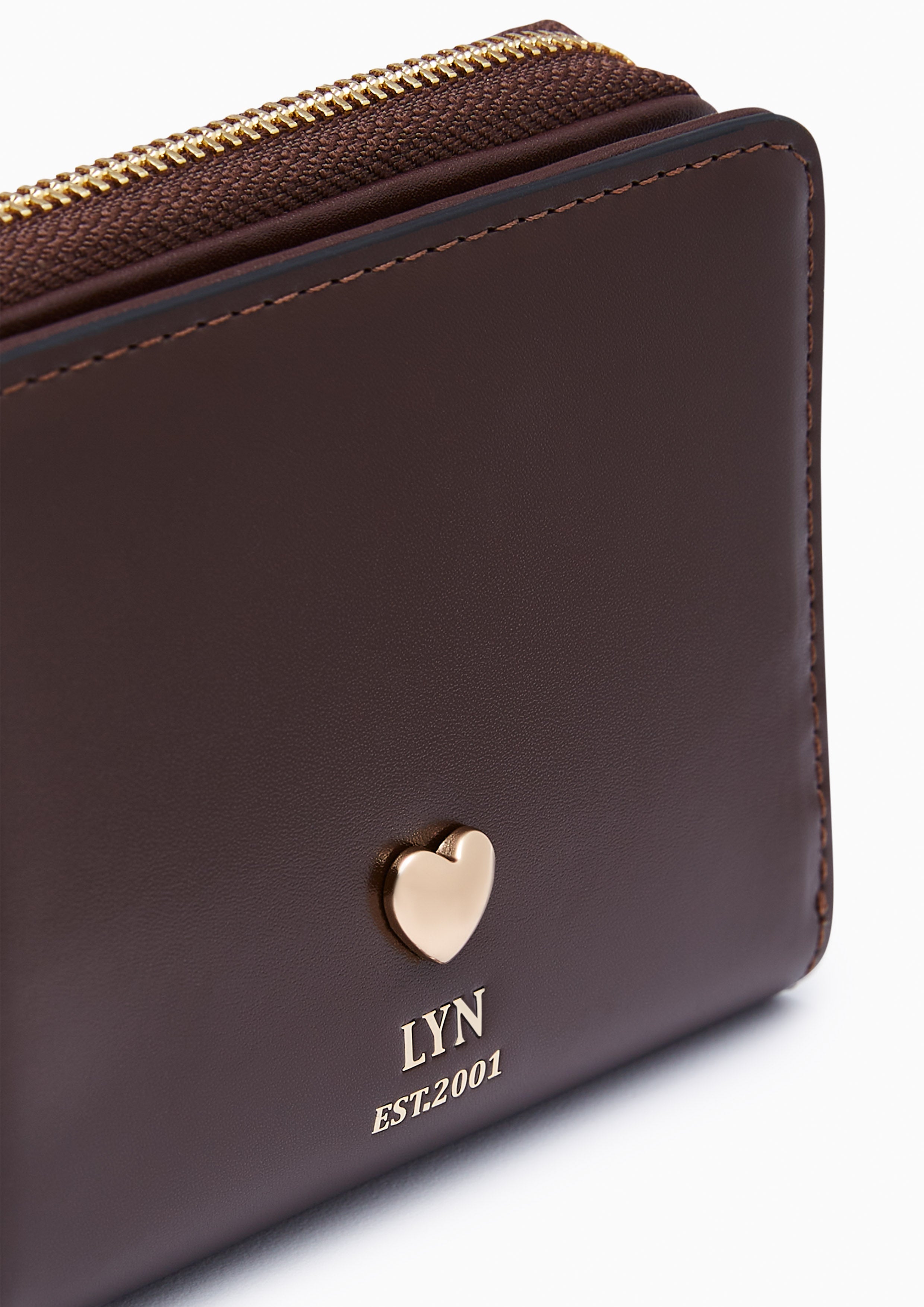 Esme Short Wallet - Dark Brown