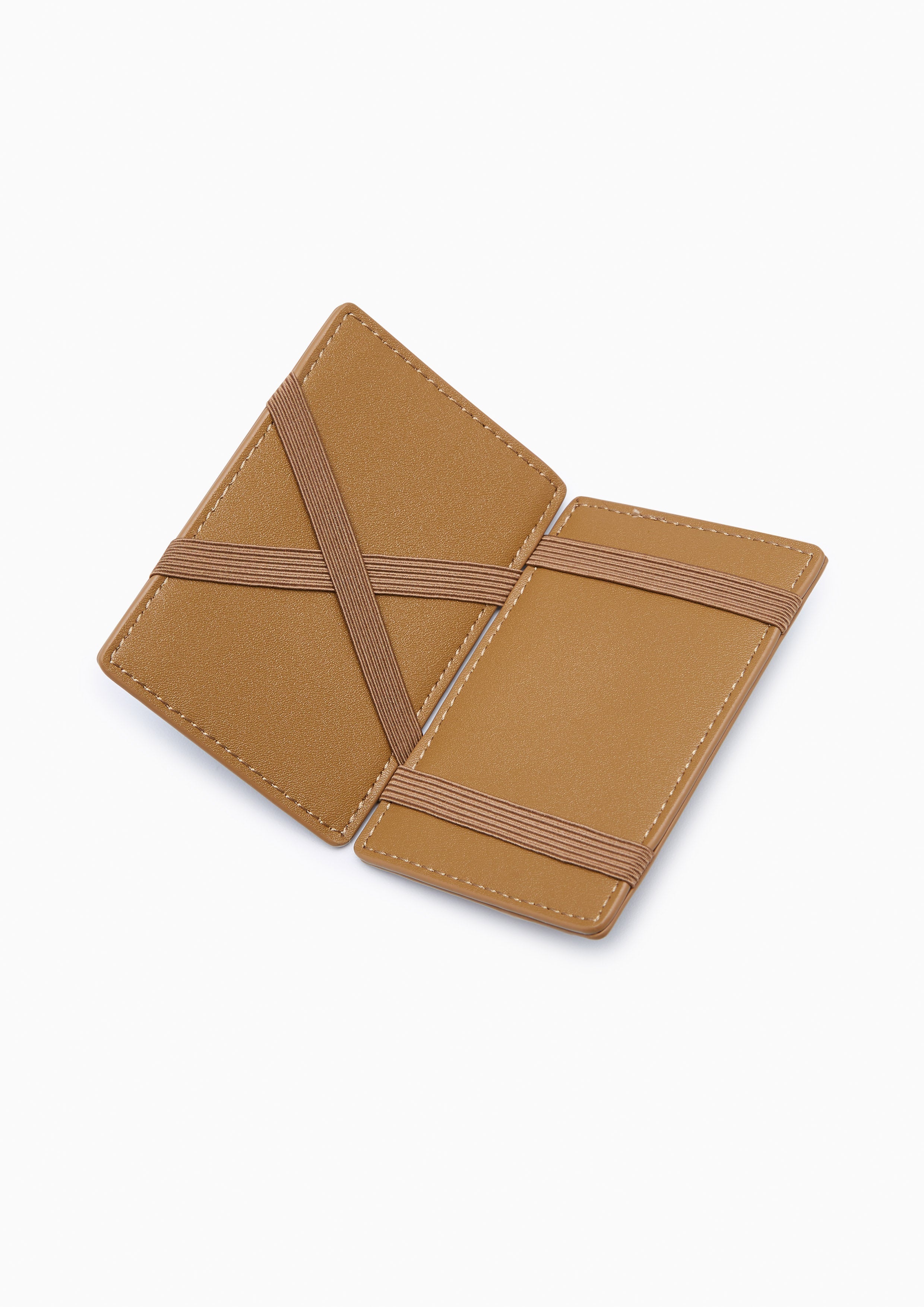 Duncan Card Holder Wallet - Beige