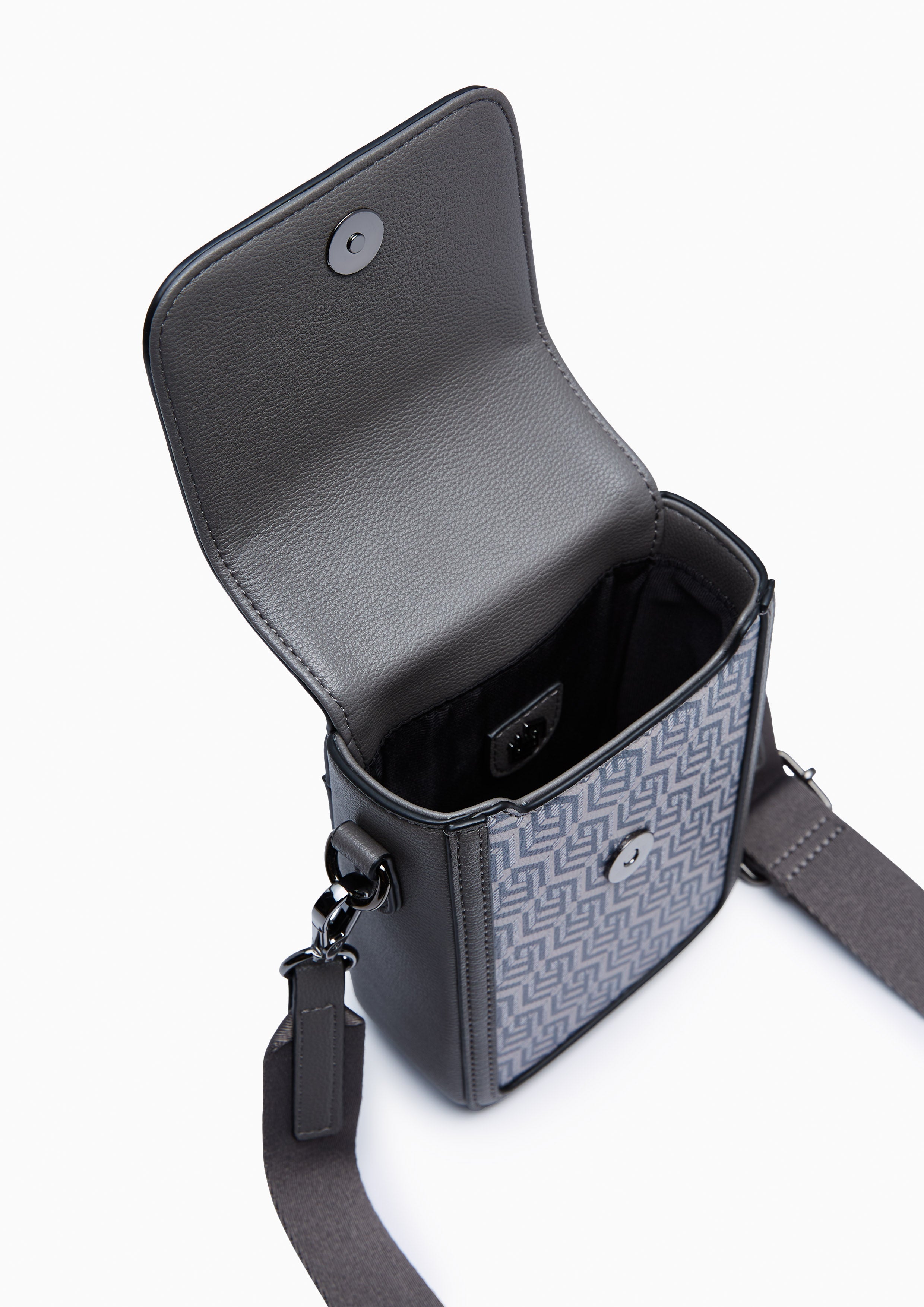 Zoll Infinite Vertical Crossbody Bag - Printed Grey