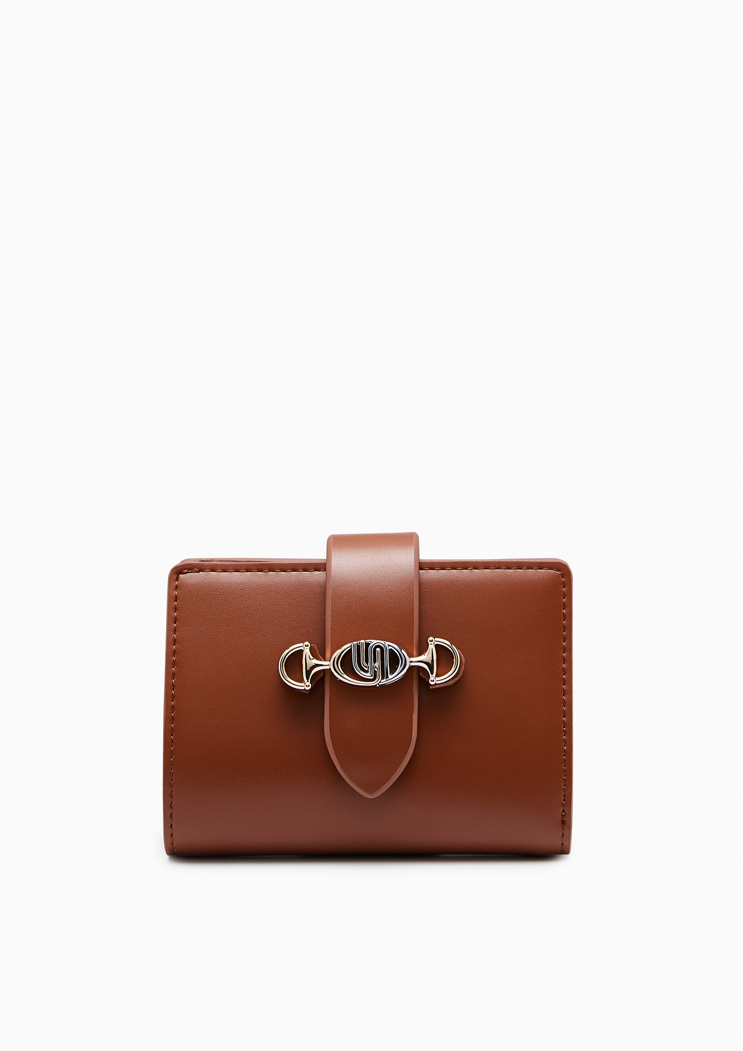 Irene Infinite Short Wallet - Brown
