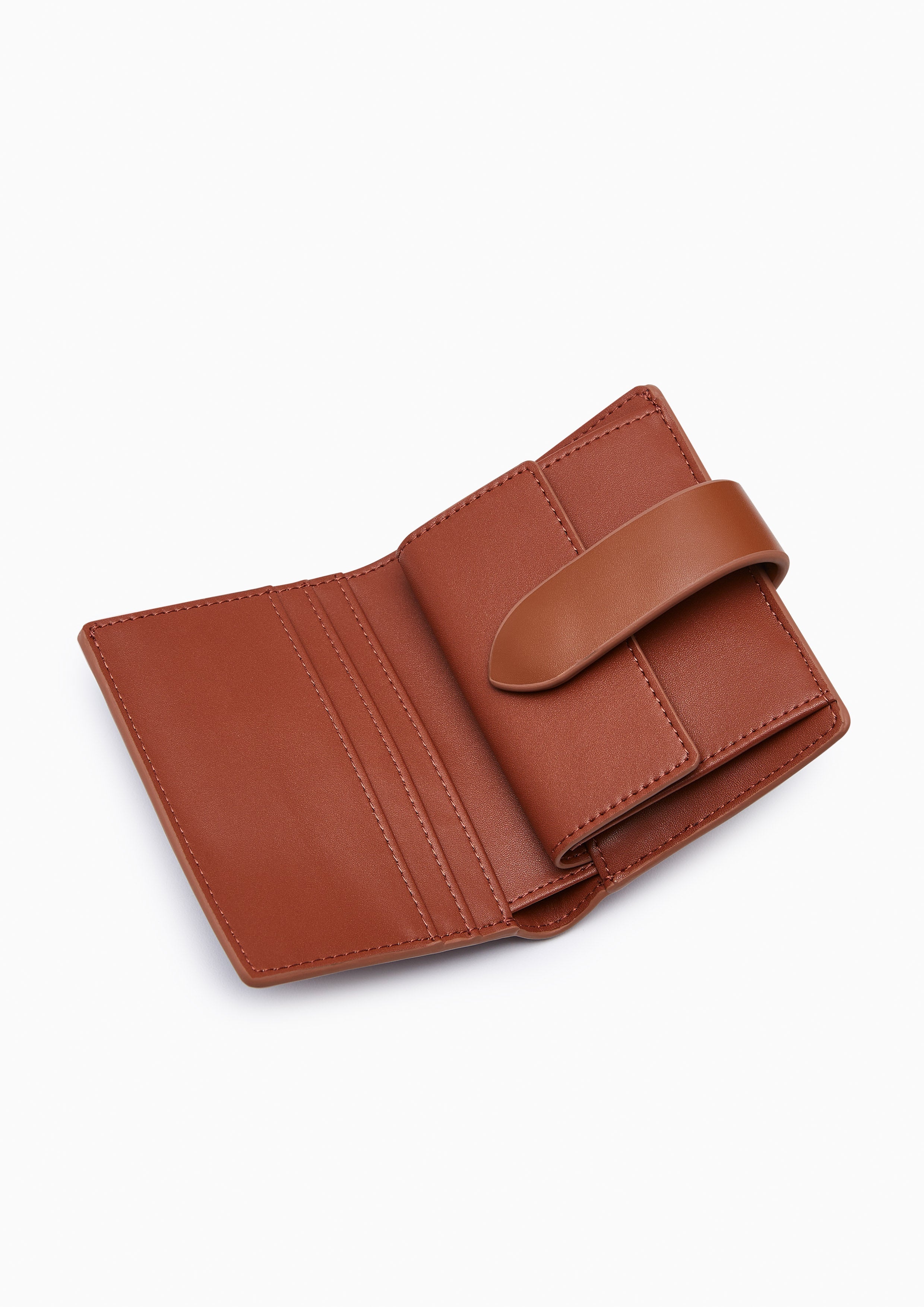 Irene Infinite Short Wallet - Brown