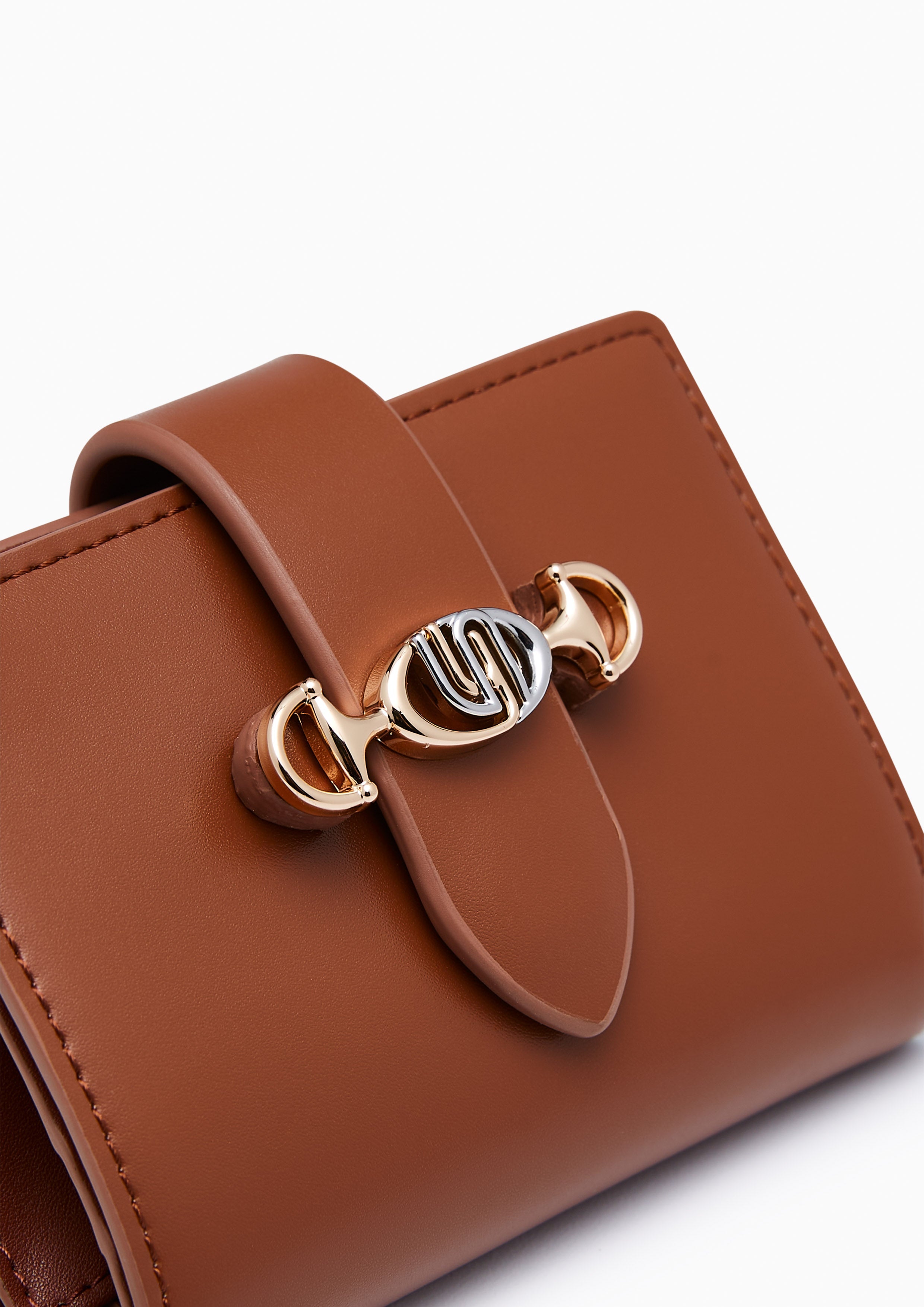 Irene Infinite Short Wallet - Brown