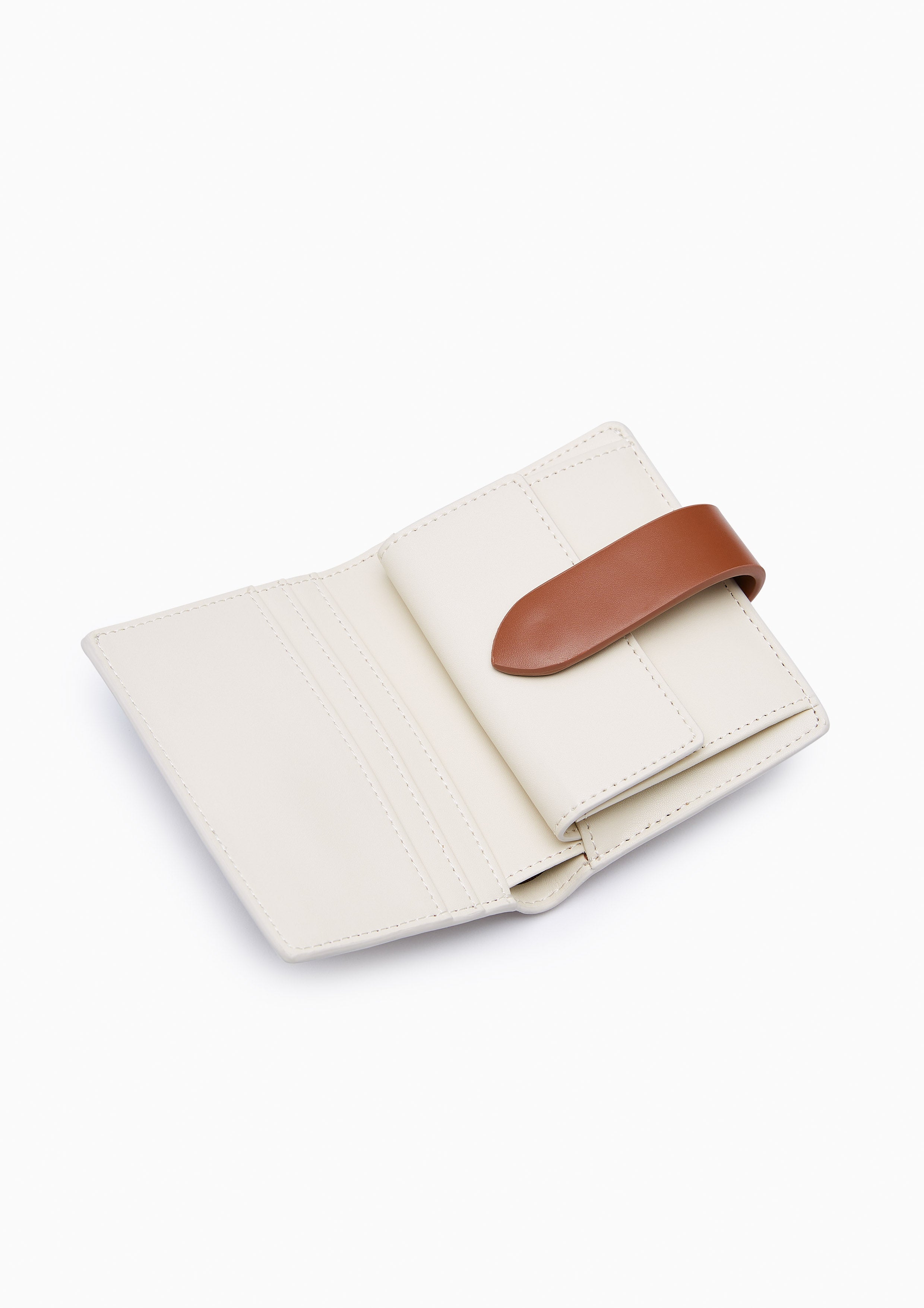 Irene Infinite Short Wallet - Ivory