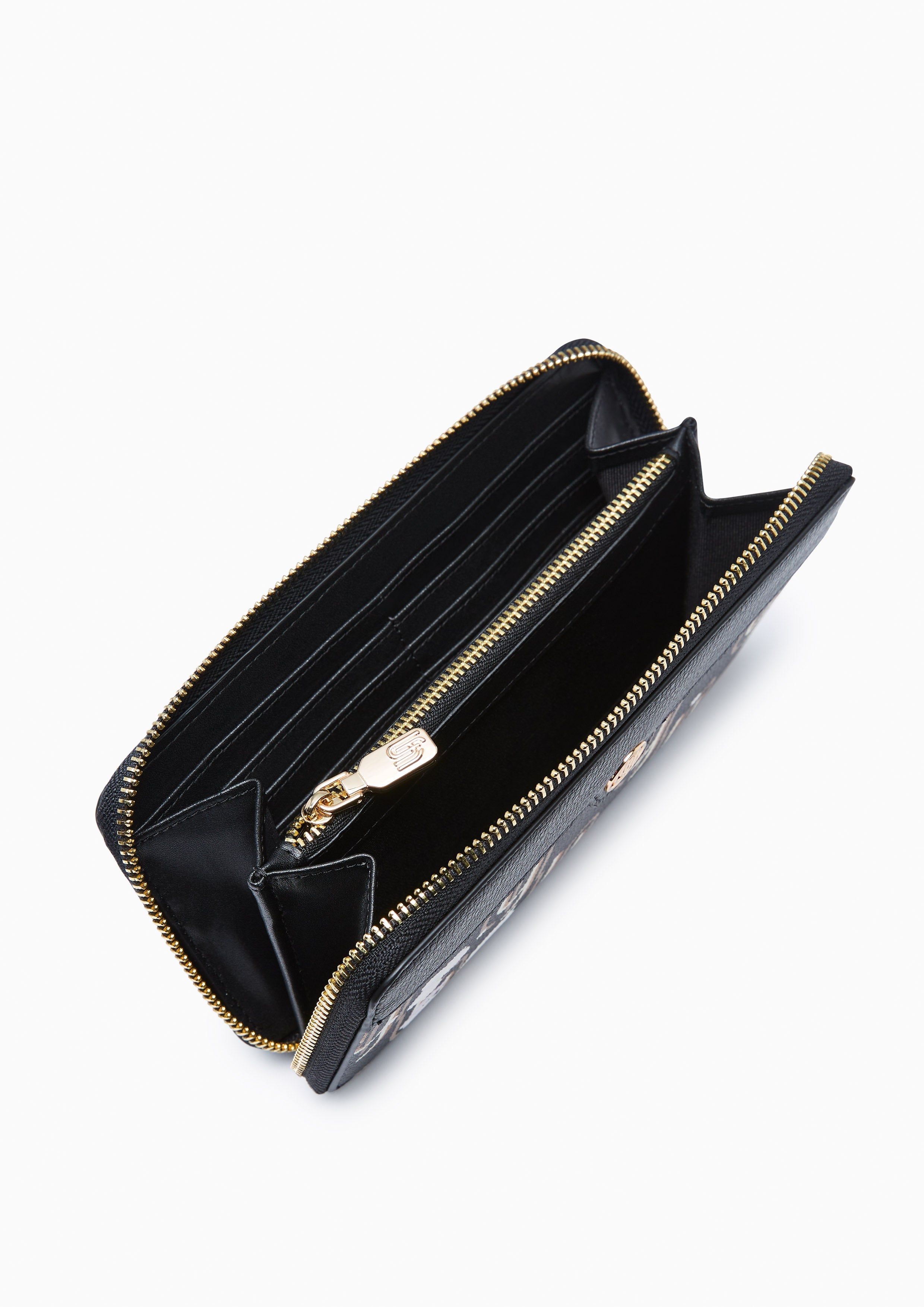 Ivy Infinite Long Wallets - Printed Black