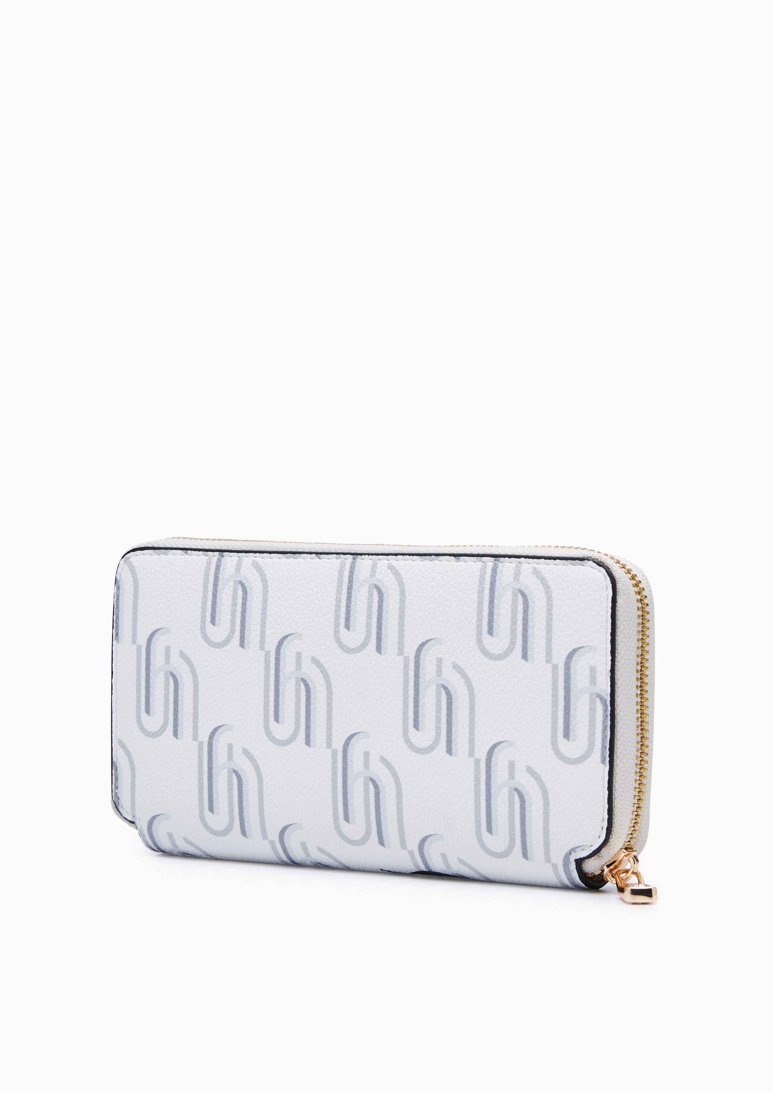 Ivy Infinite Long Wallets - Printed Grey