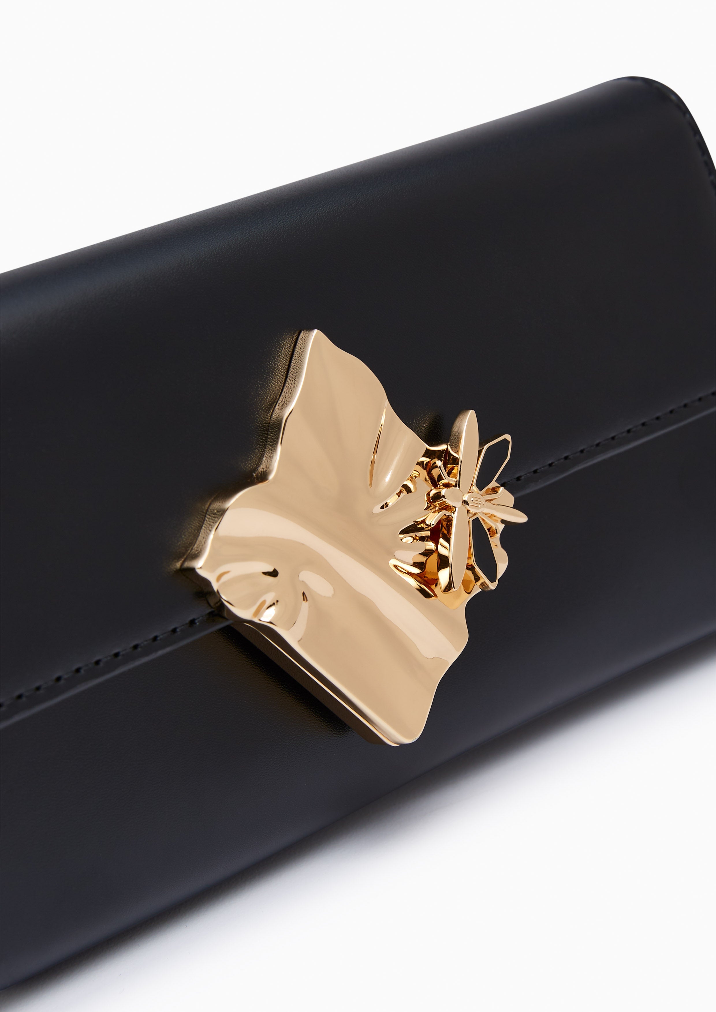 Voda Infinite Long Wallets On Chain - Black