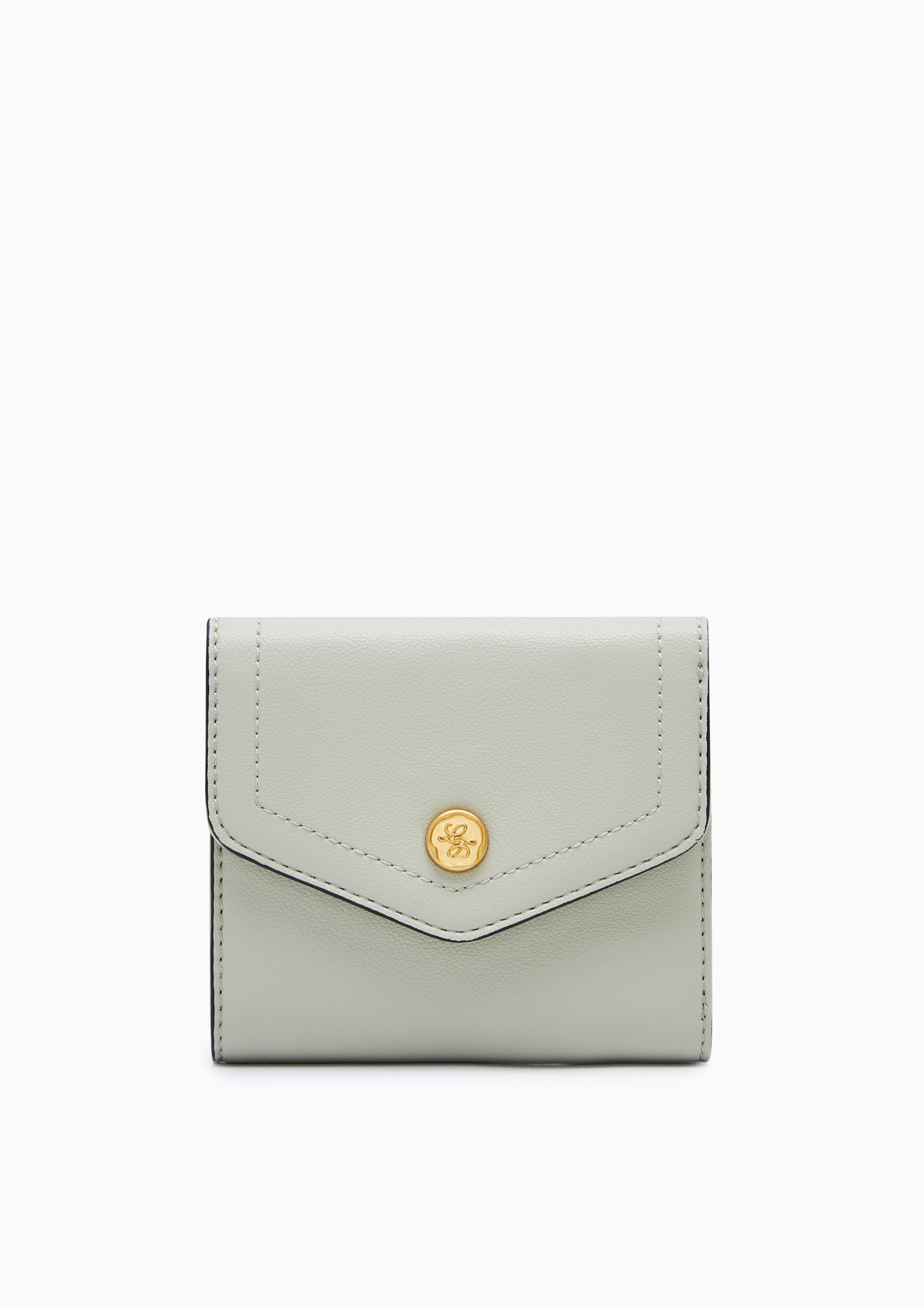 Atelier Short Flap Wallet - Grey