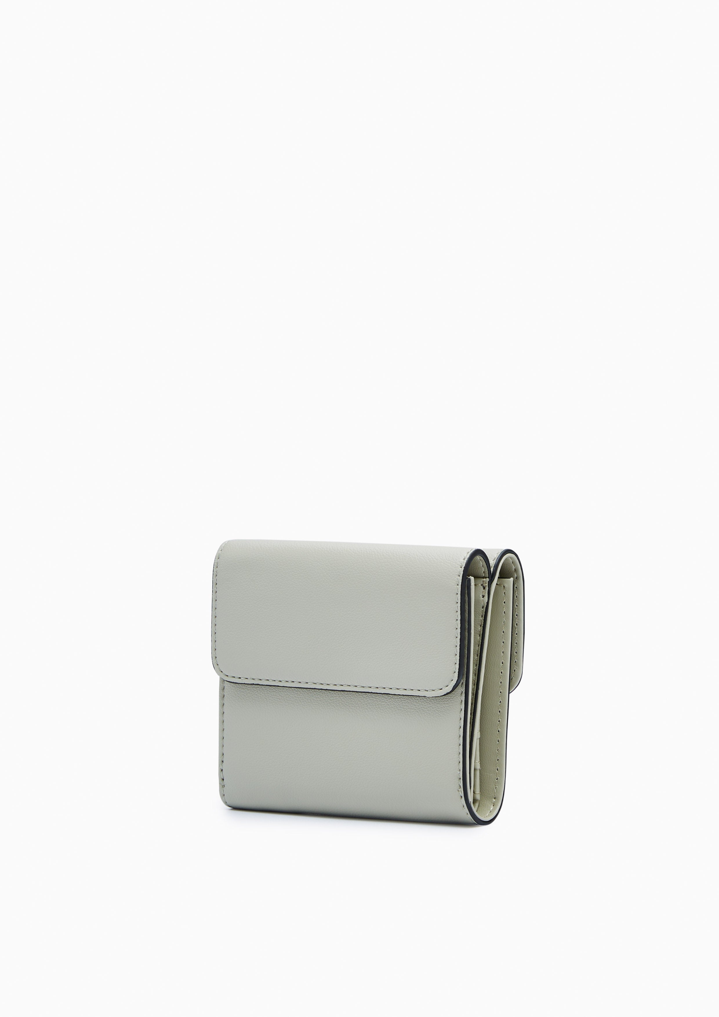 Atelier Short Flap Wallet - Grey