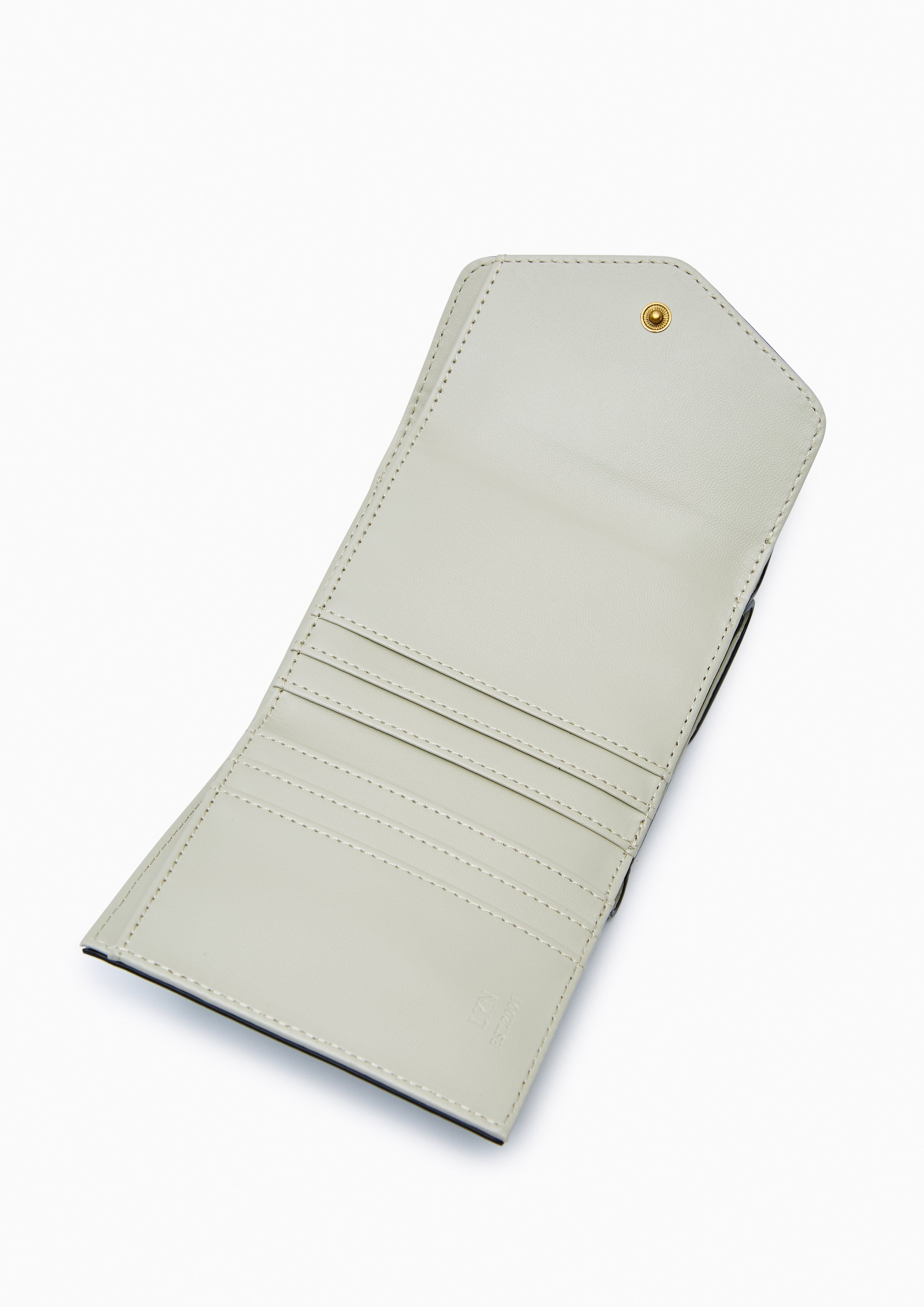 Atelier Short Flap Wallet - Grey
