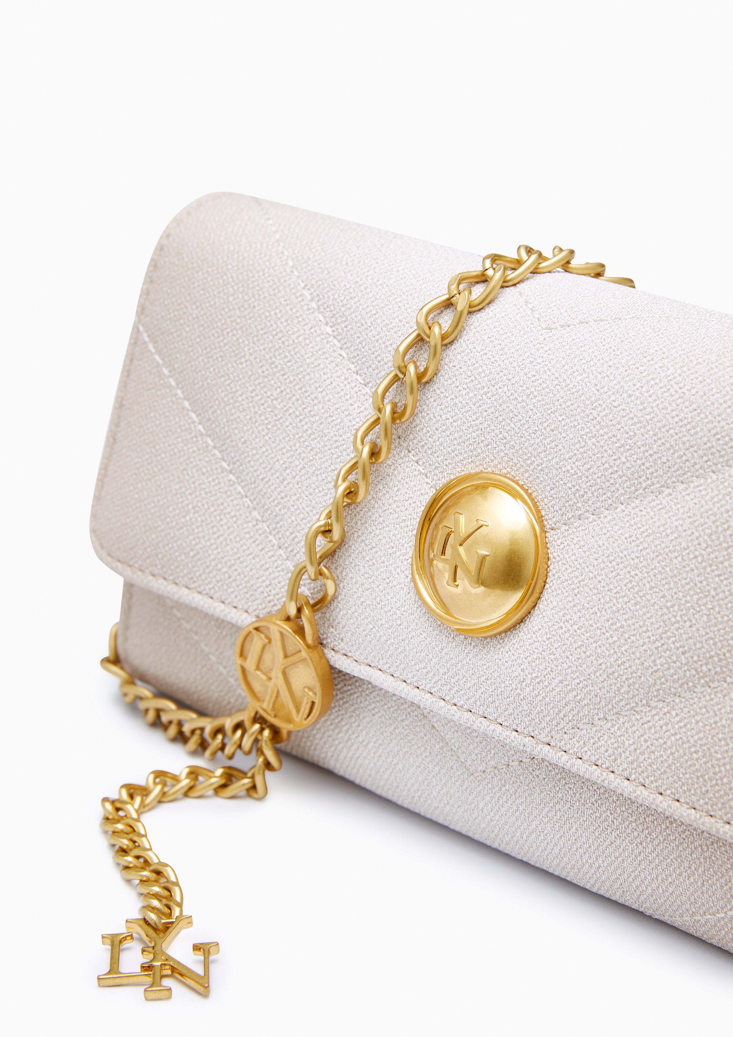 Starita Long Wallet On Chain - Biege Variation 2