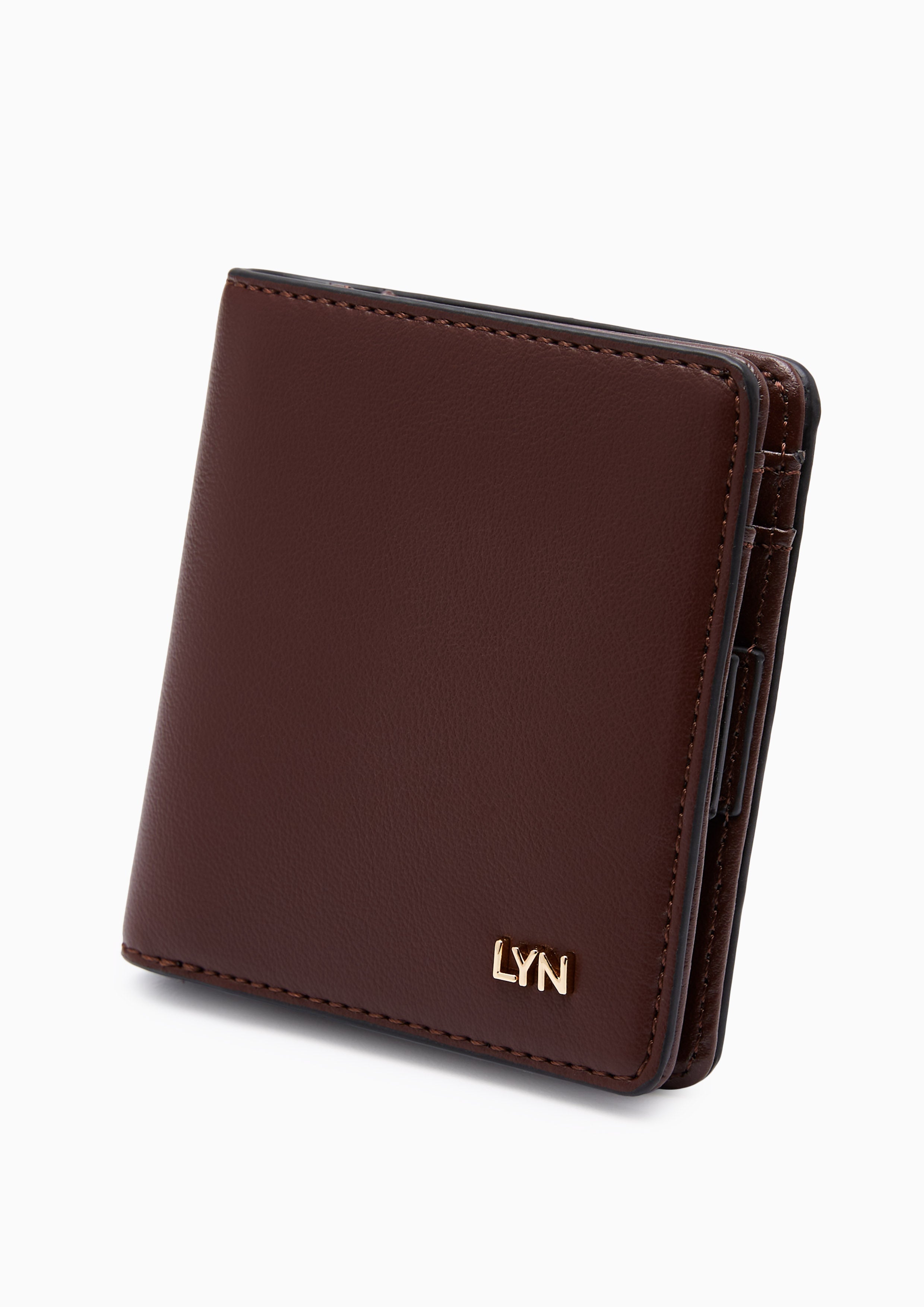 Jardin Compack Wallet - Dark Brown