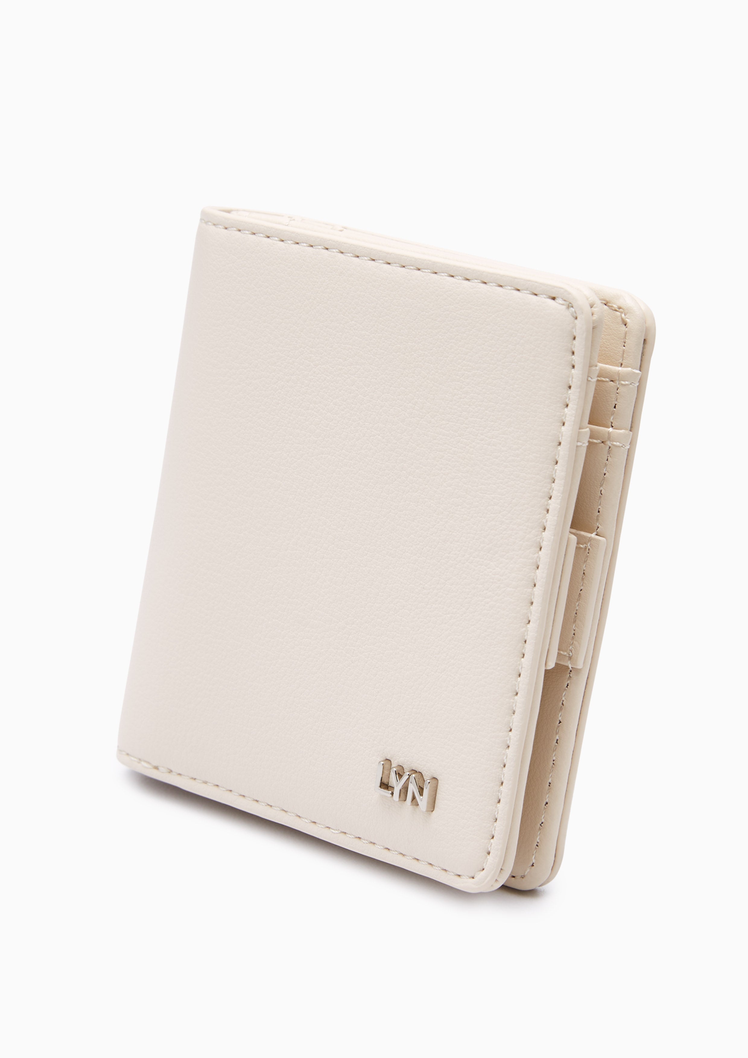 Jardin Compack Wallet - Ivory