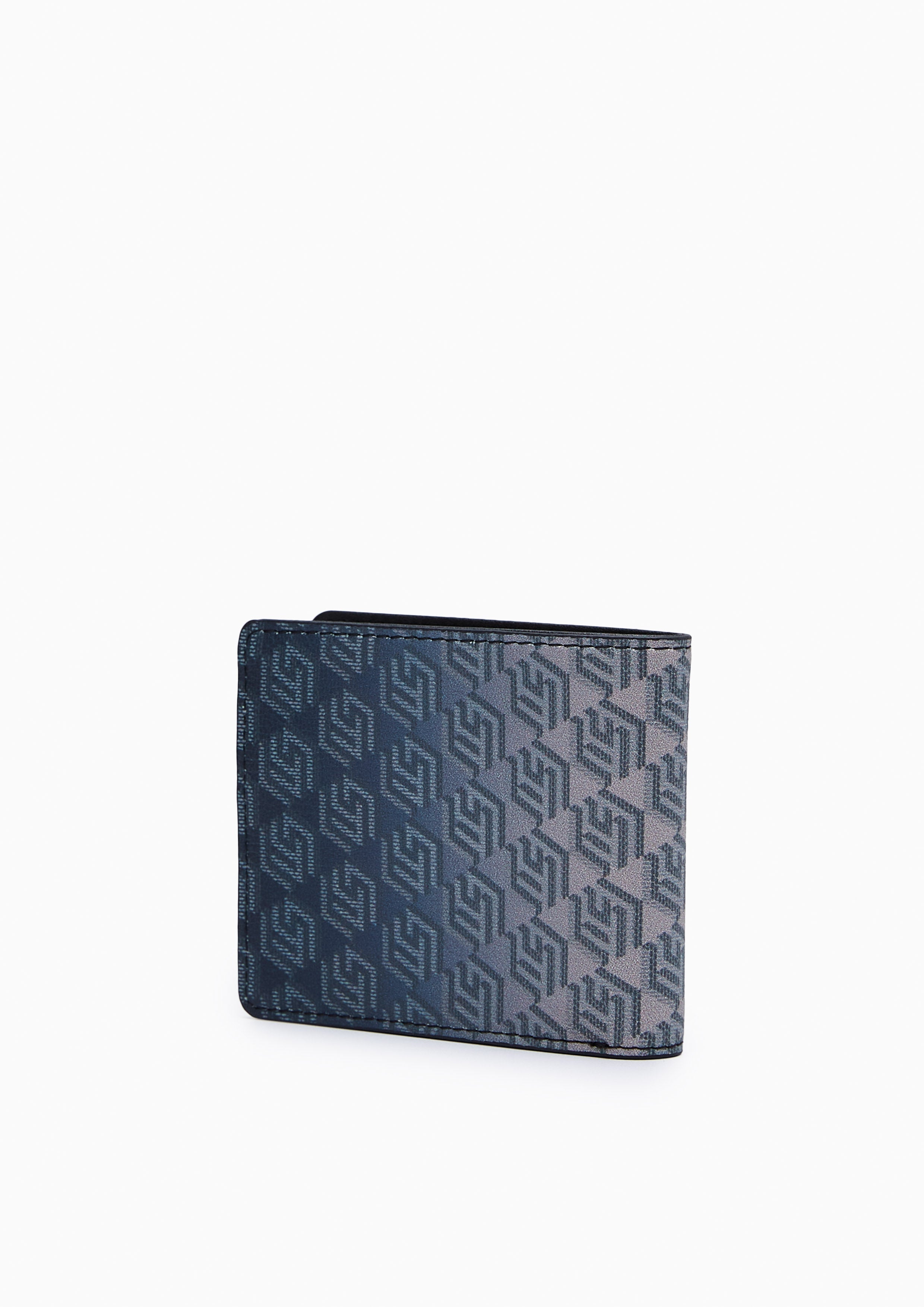 Jacob Infinite Bi-Fold Wallet - Printed Black
