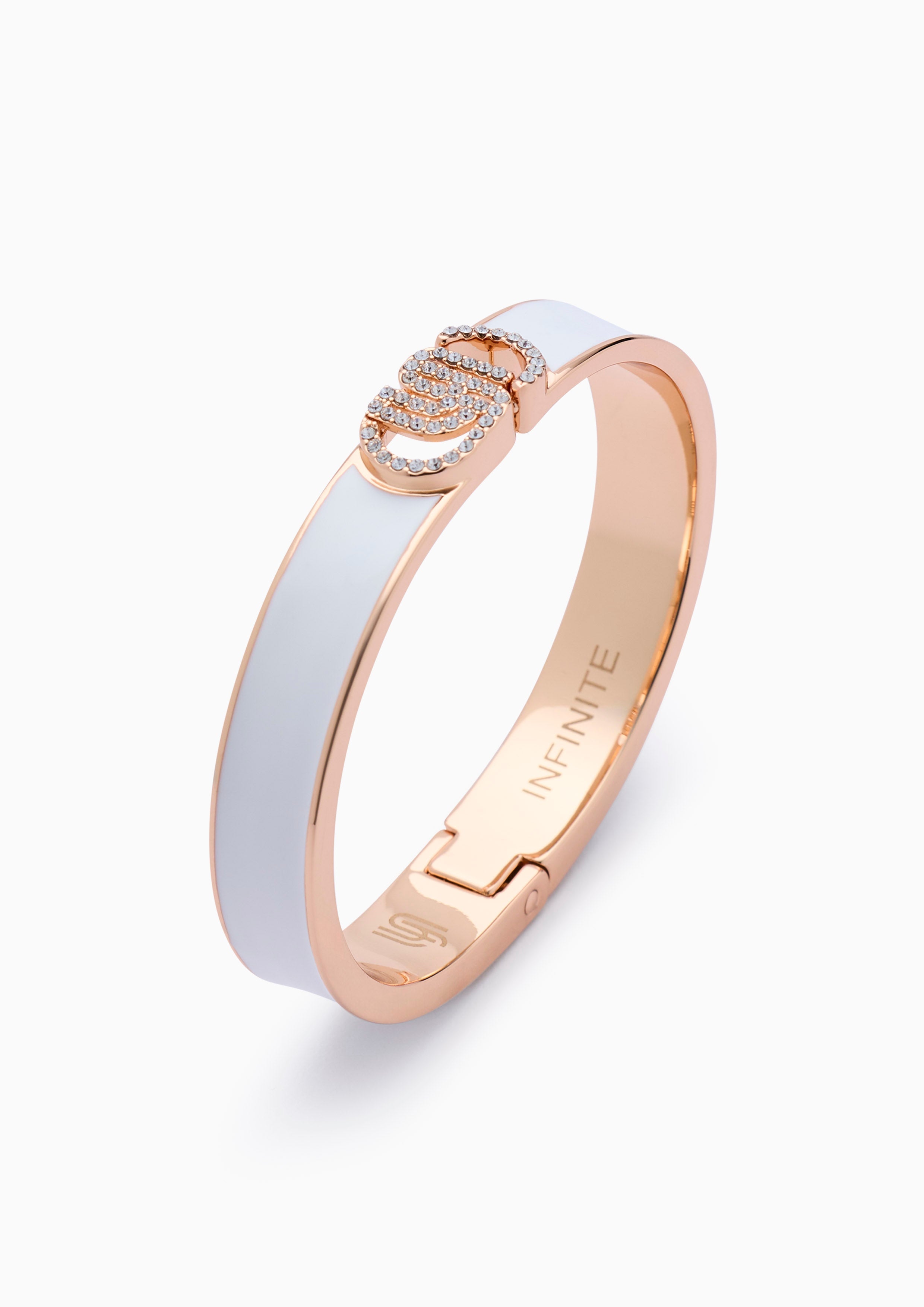Nadia Bangle Xs - White