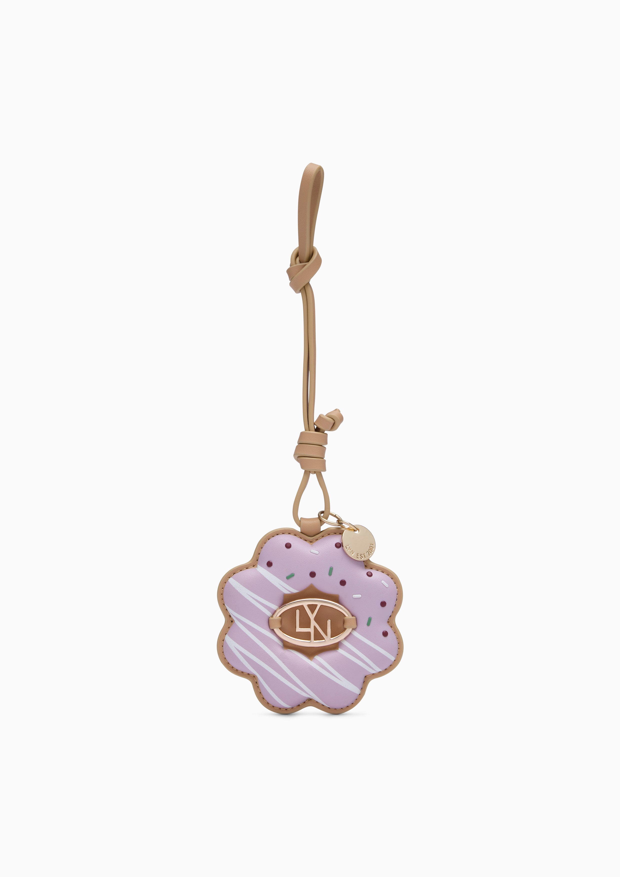 Pondering Keychain - Pink