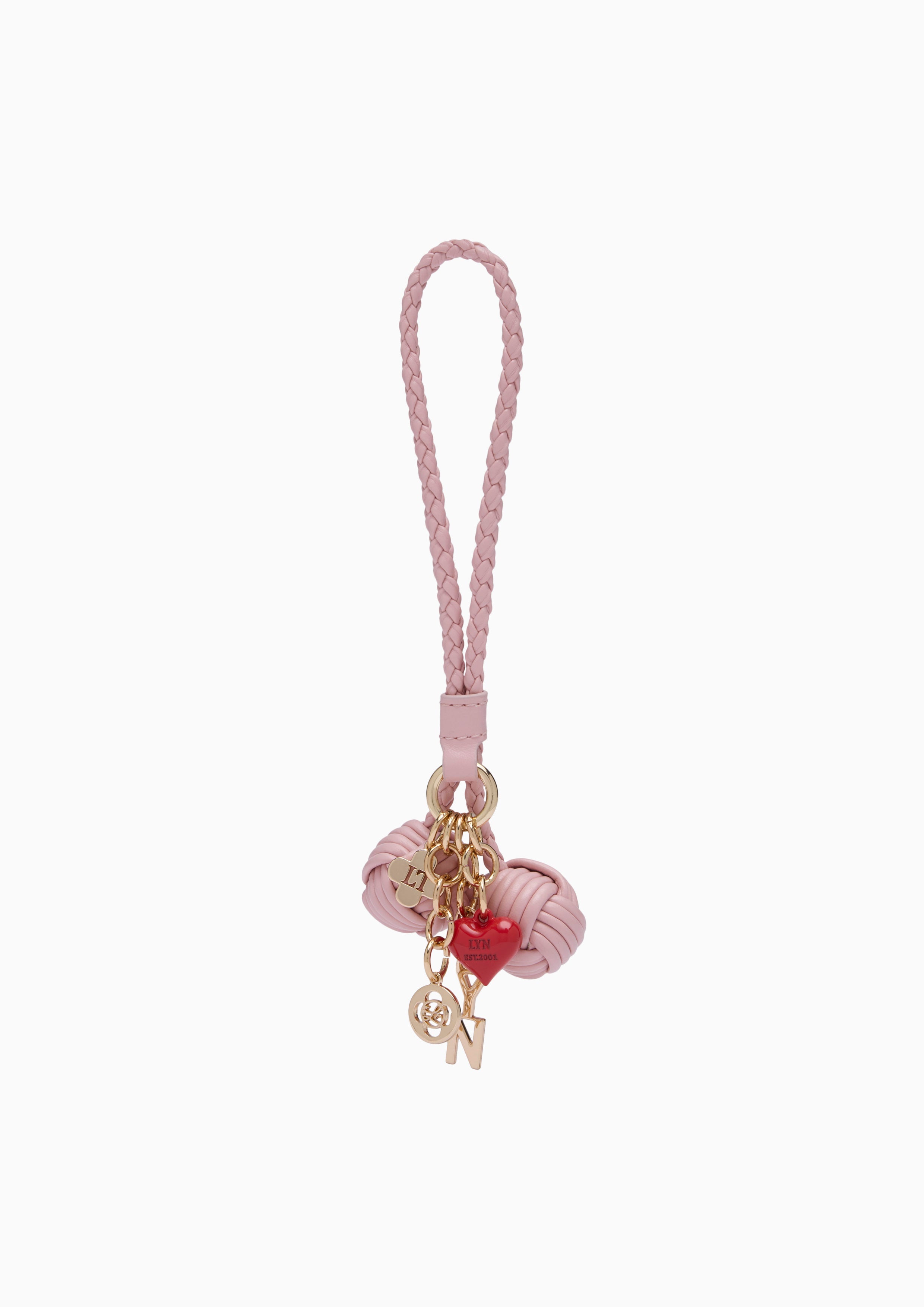 Lovely Charm Keychain - Pink