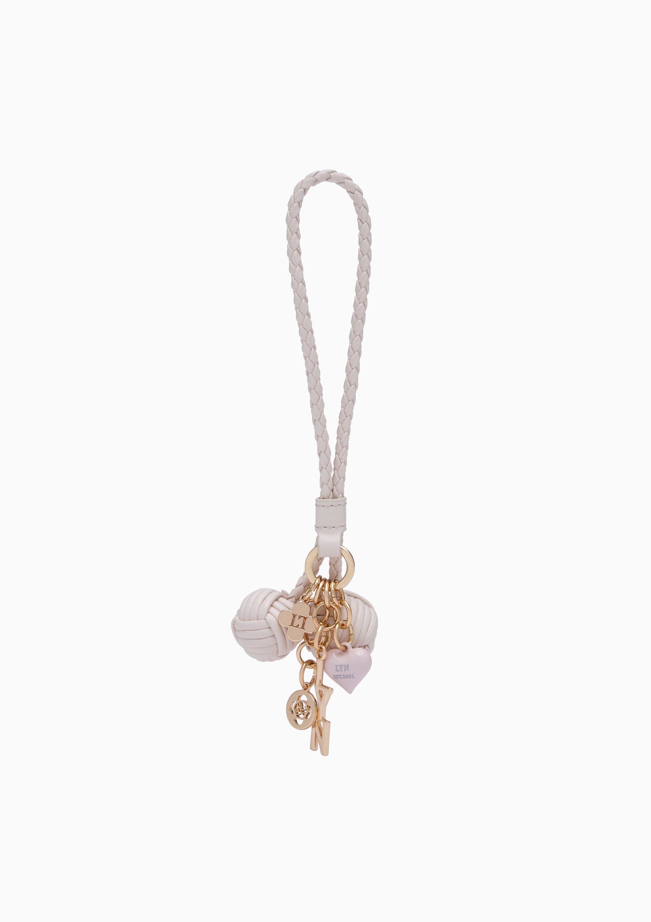 Lovely Charm Keychain - Ivory