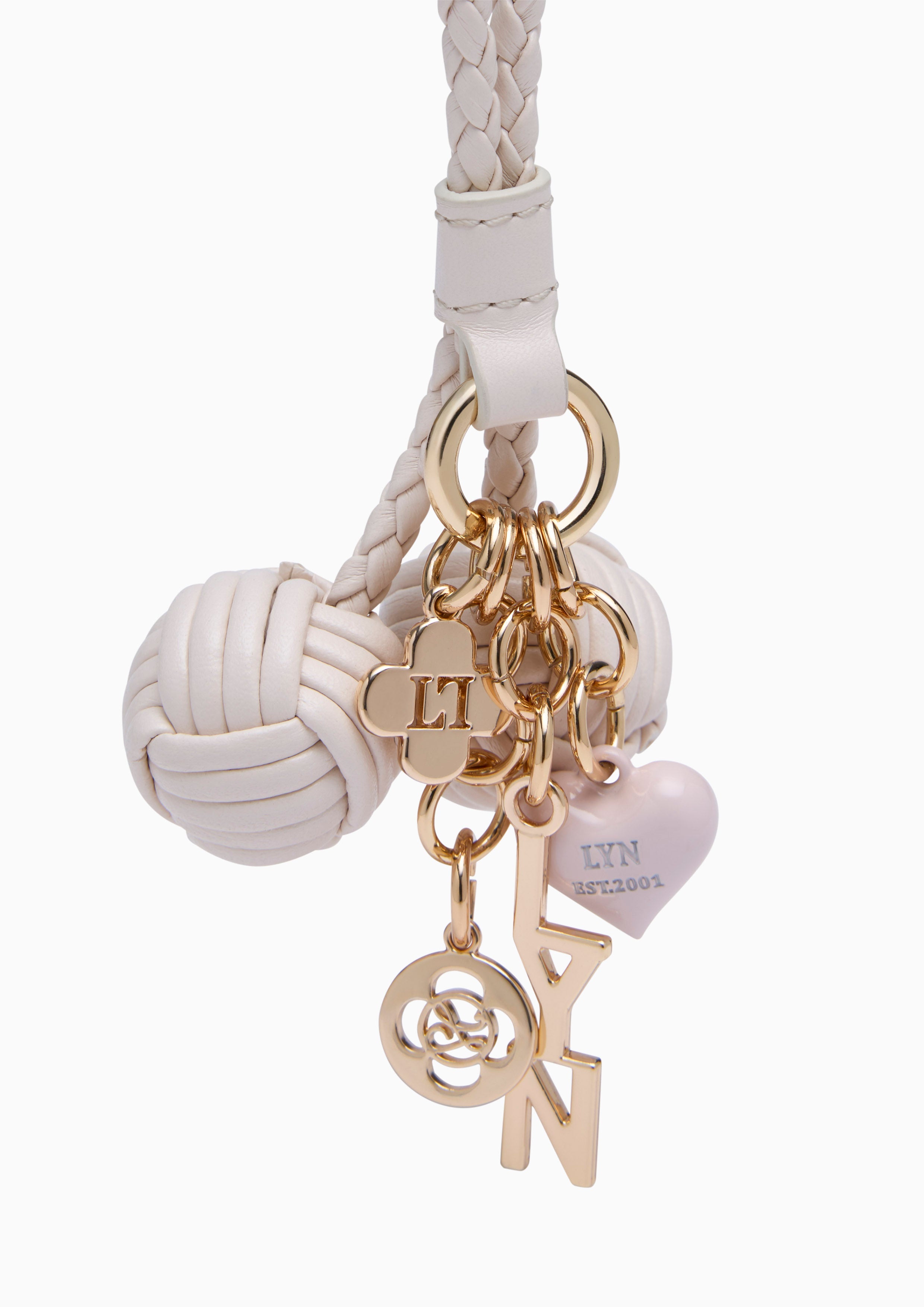 Lovely Charm Keychain - Ivory