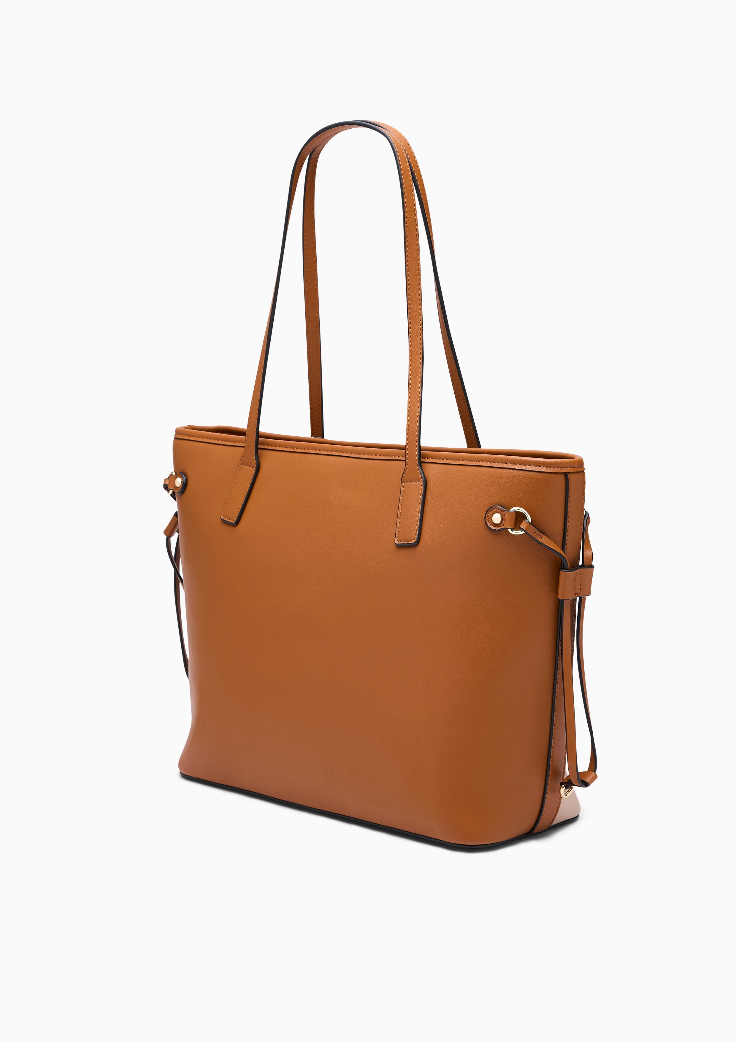 Amitie Infinite XL Tote Bag - Printed Tan