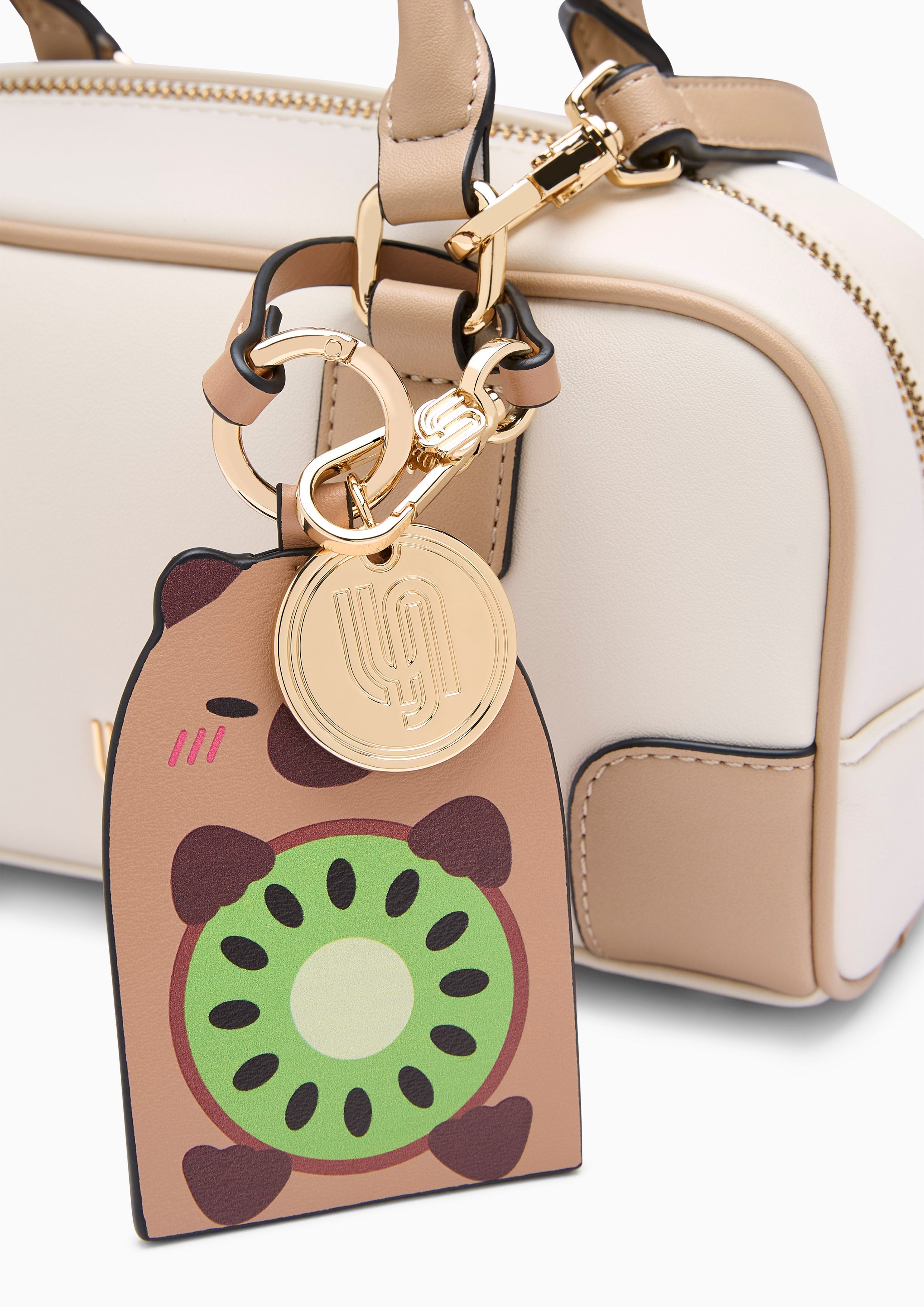 Amitie Kiwi Infinite Top Handle Handbag - Ivory