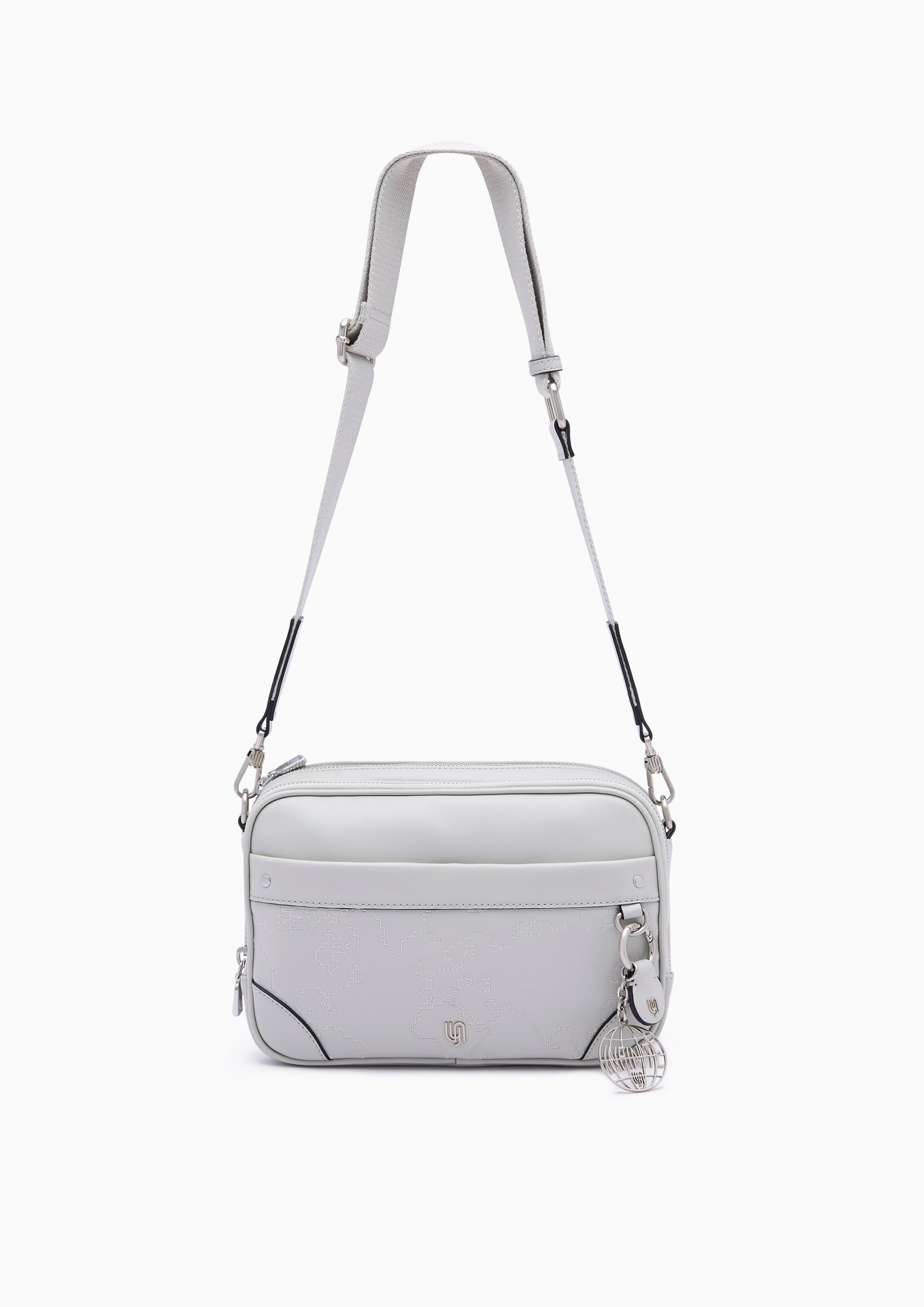 Atlas Infinite M Crossbody Bag - Light Grey