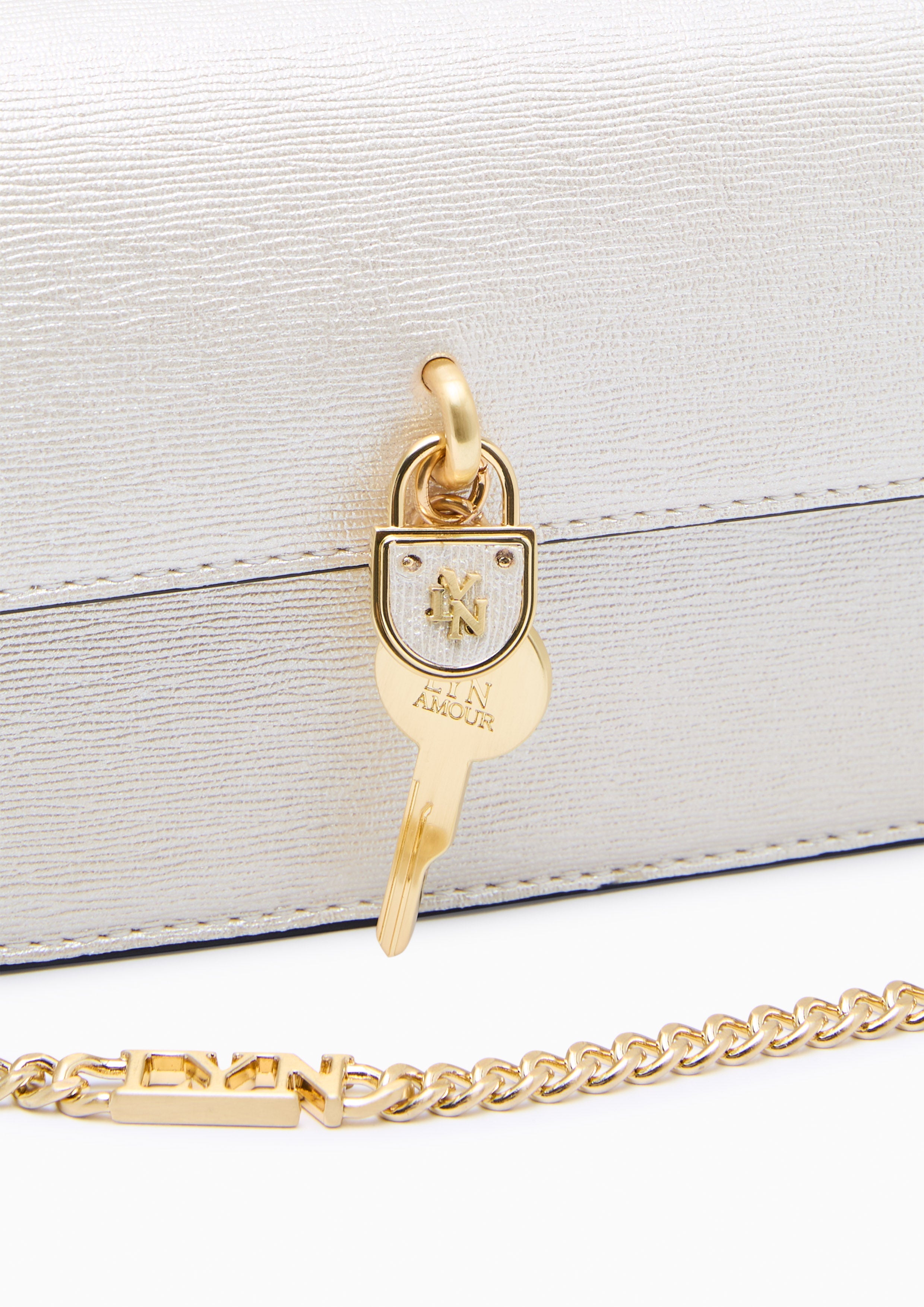 Addison Mini Crossbody Bag- Gold Variation 2