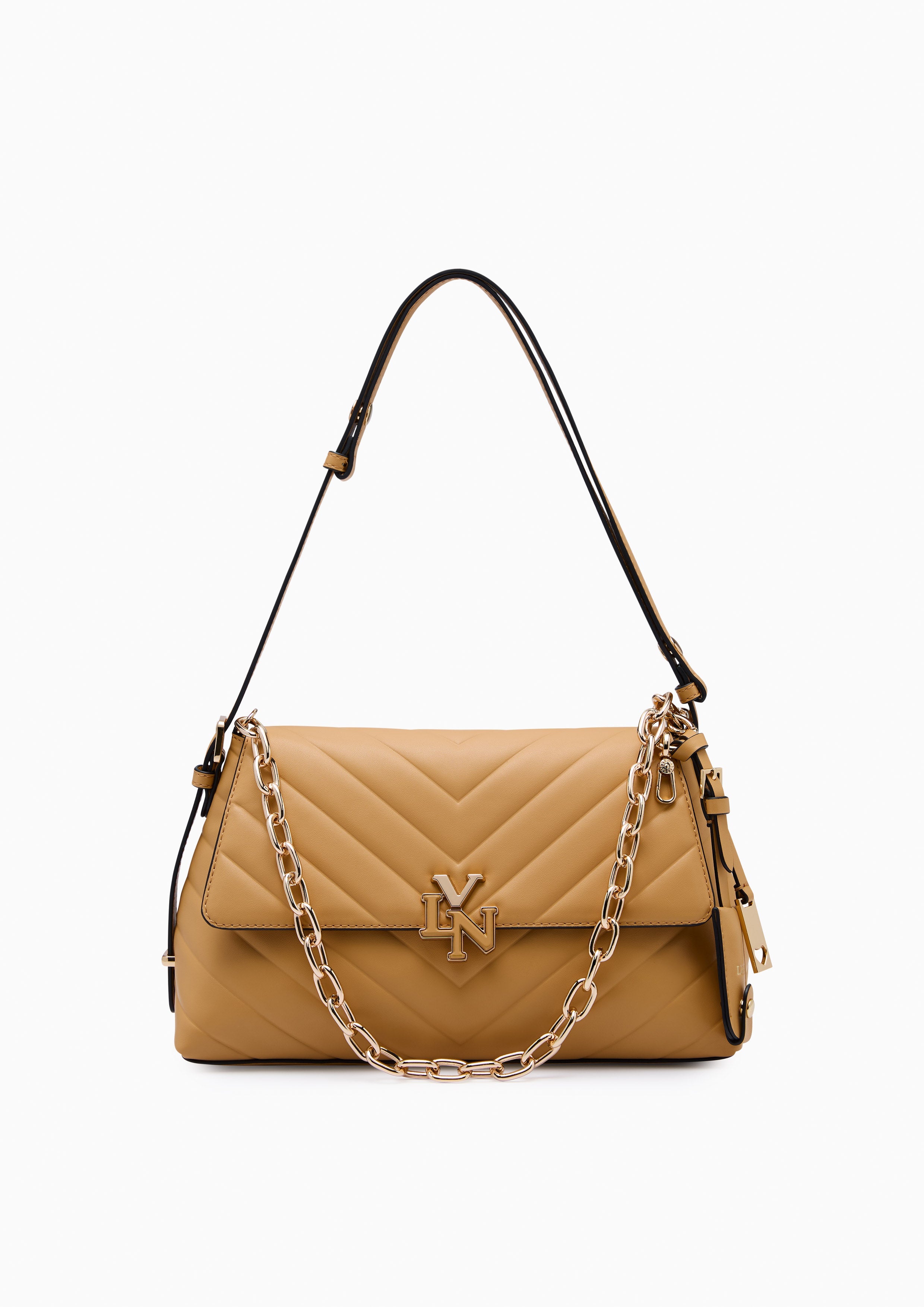 Alicia M Shoulder Bag - Brown