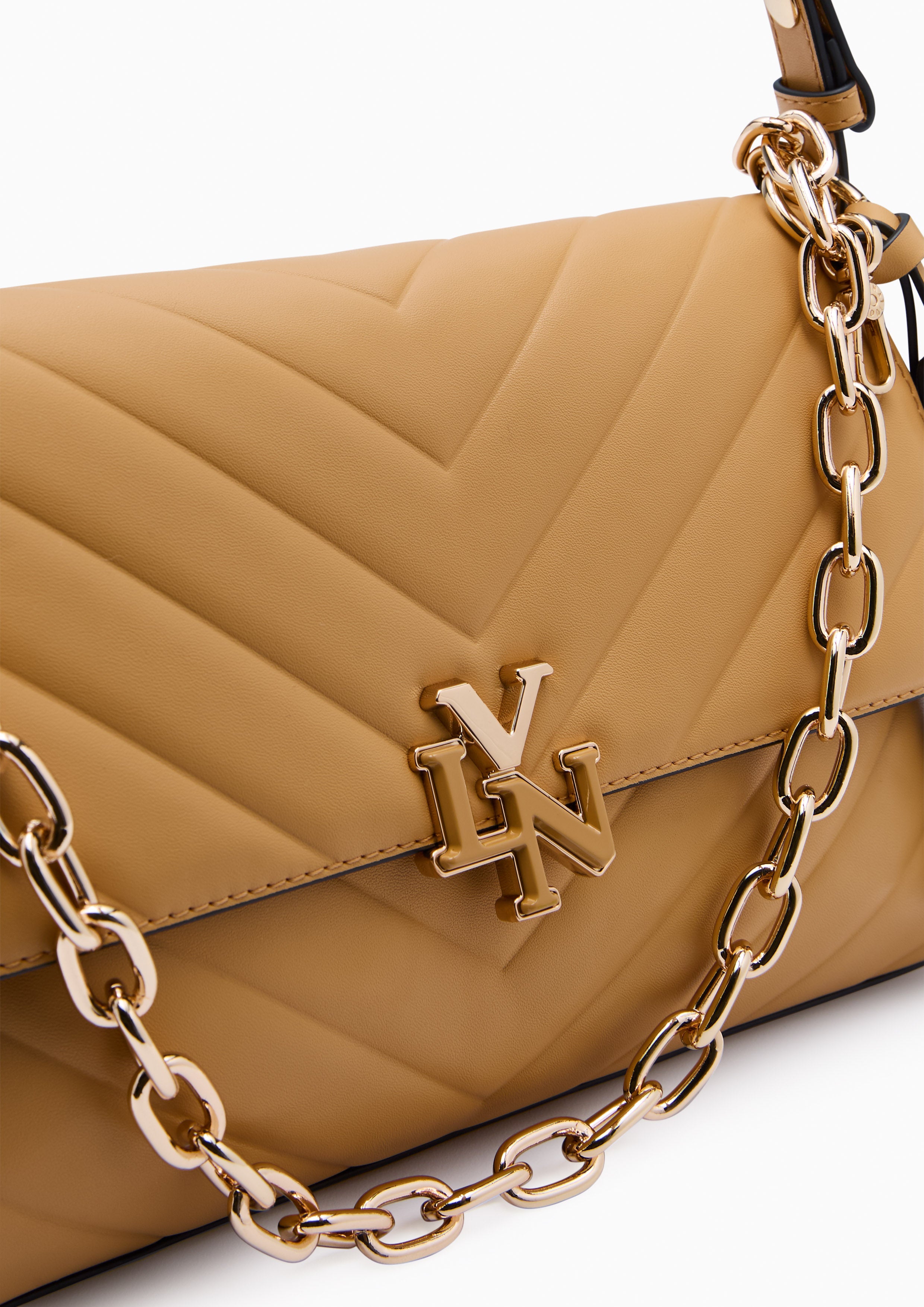 Alicia M Shoulder Bag - Brown