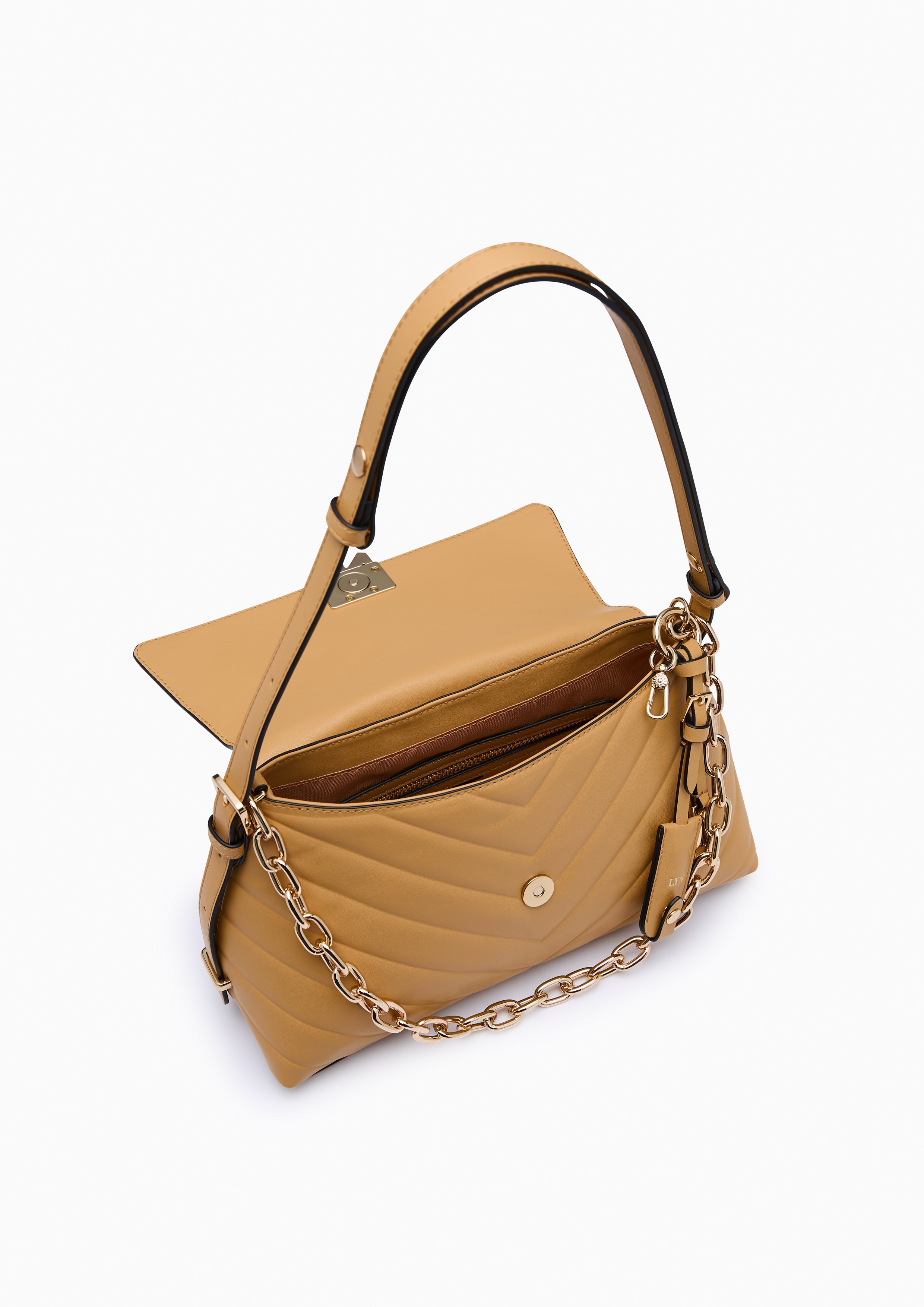 Alicia M Shoulder Bag - Brown