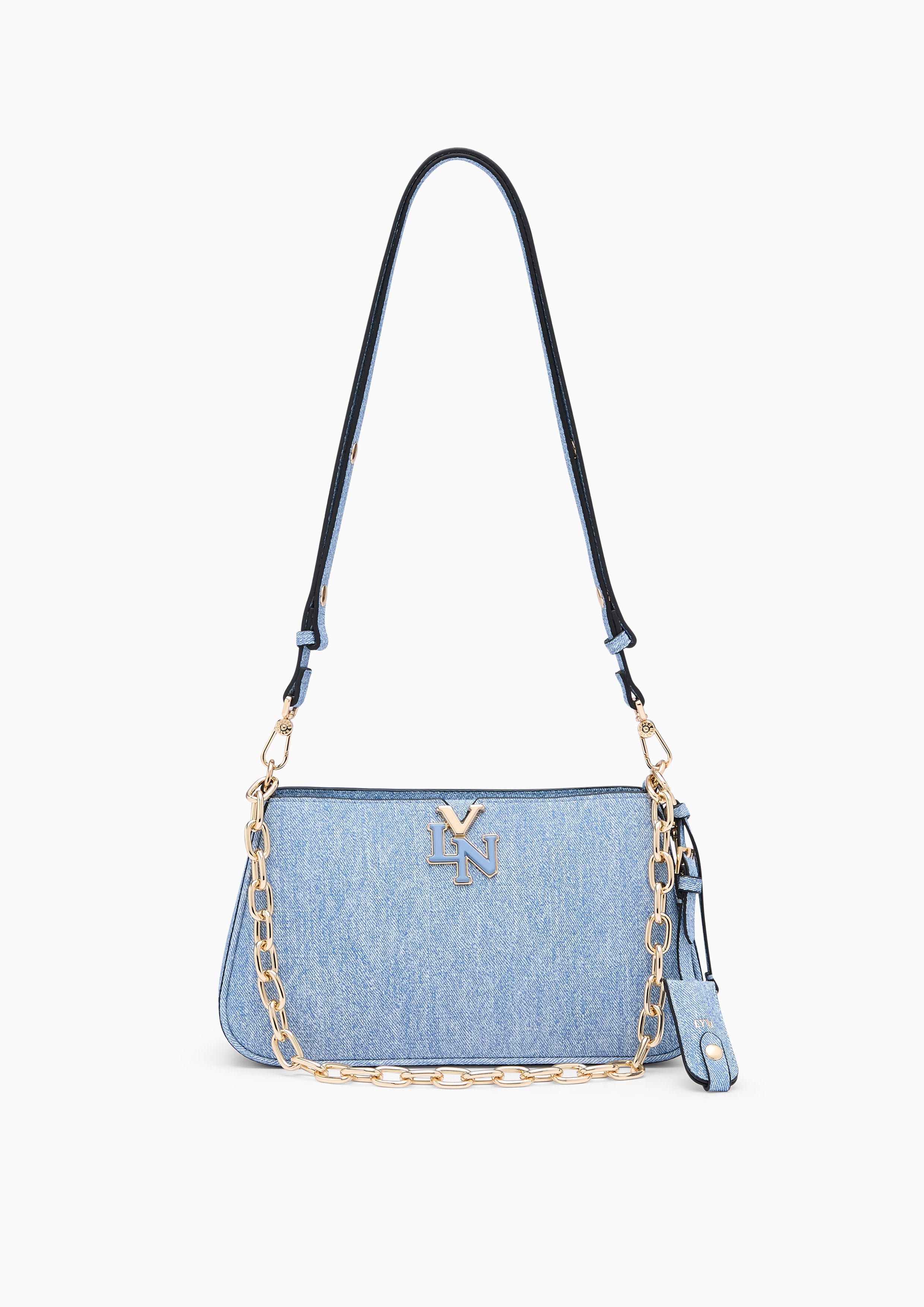 Alicia S Shoulder Bag - Blue Variation 2