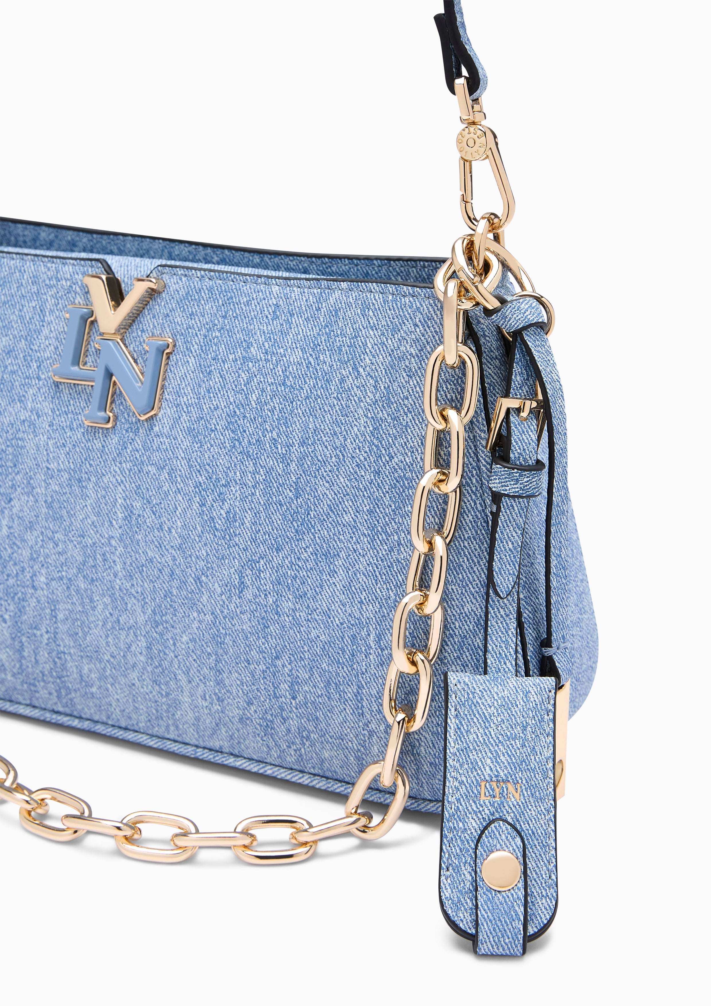 Alicia S Shoulder Bag - Blue Variation 2