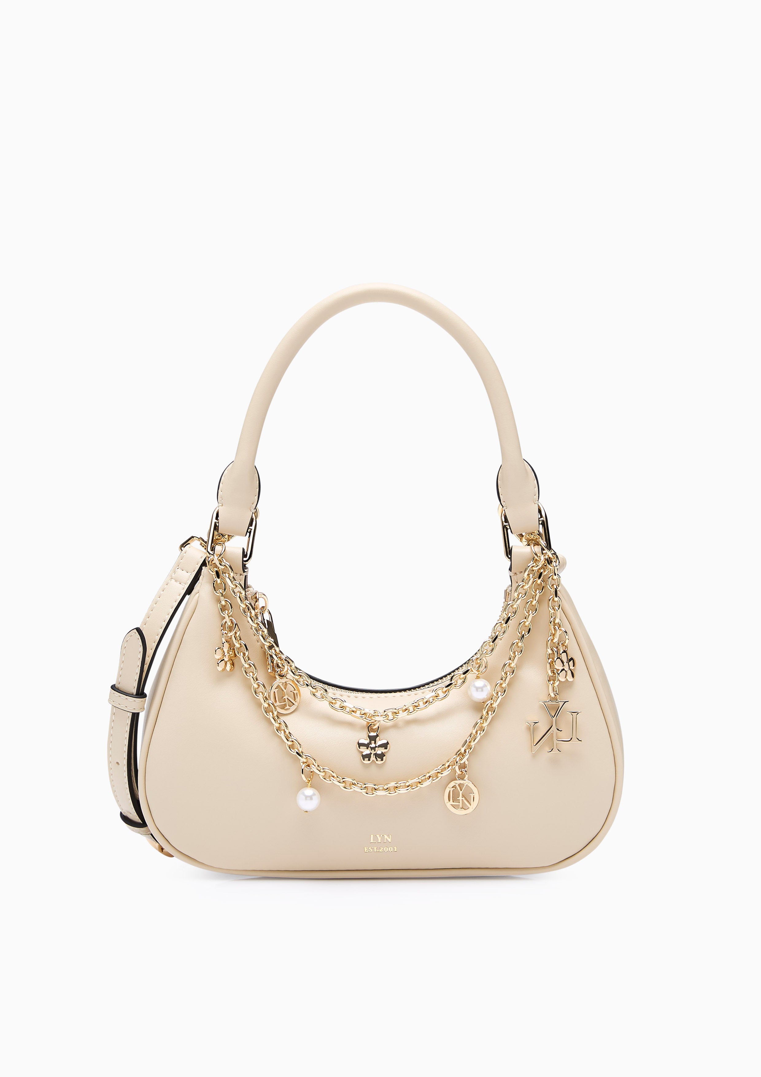 Bailey Mini Shoulder Bag - Light Beige