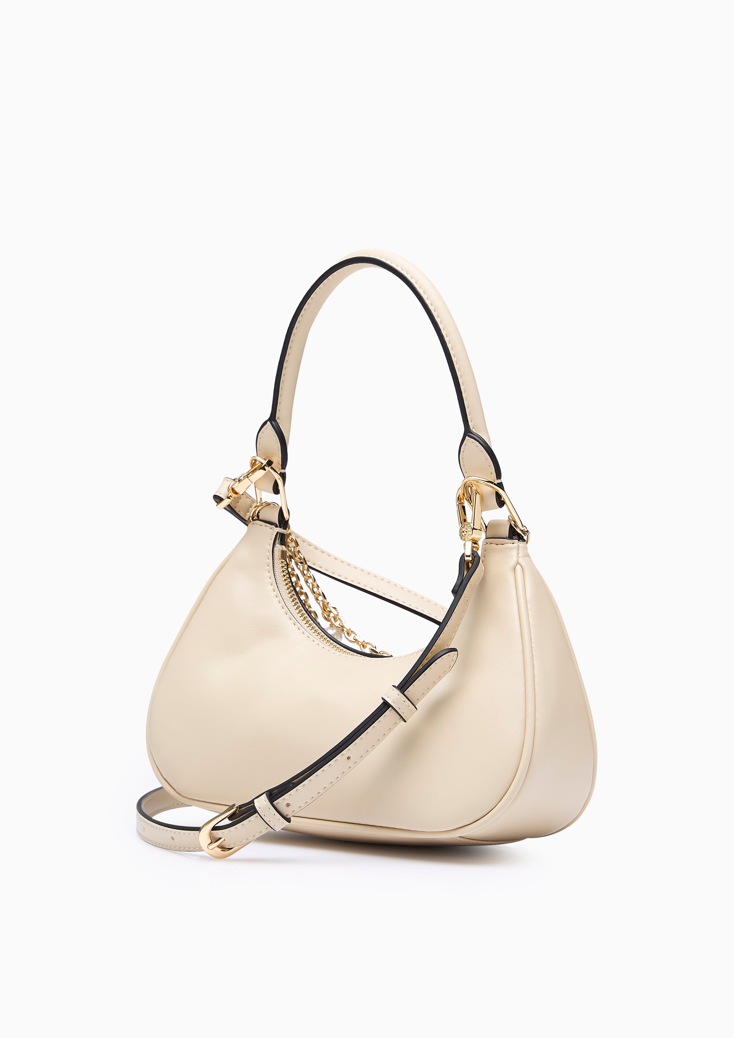 Bailey Mini Shoulder Bag - Light Beige