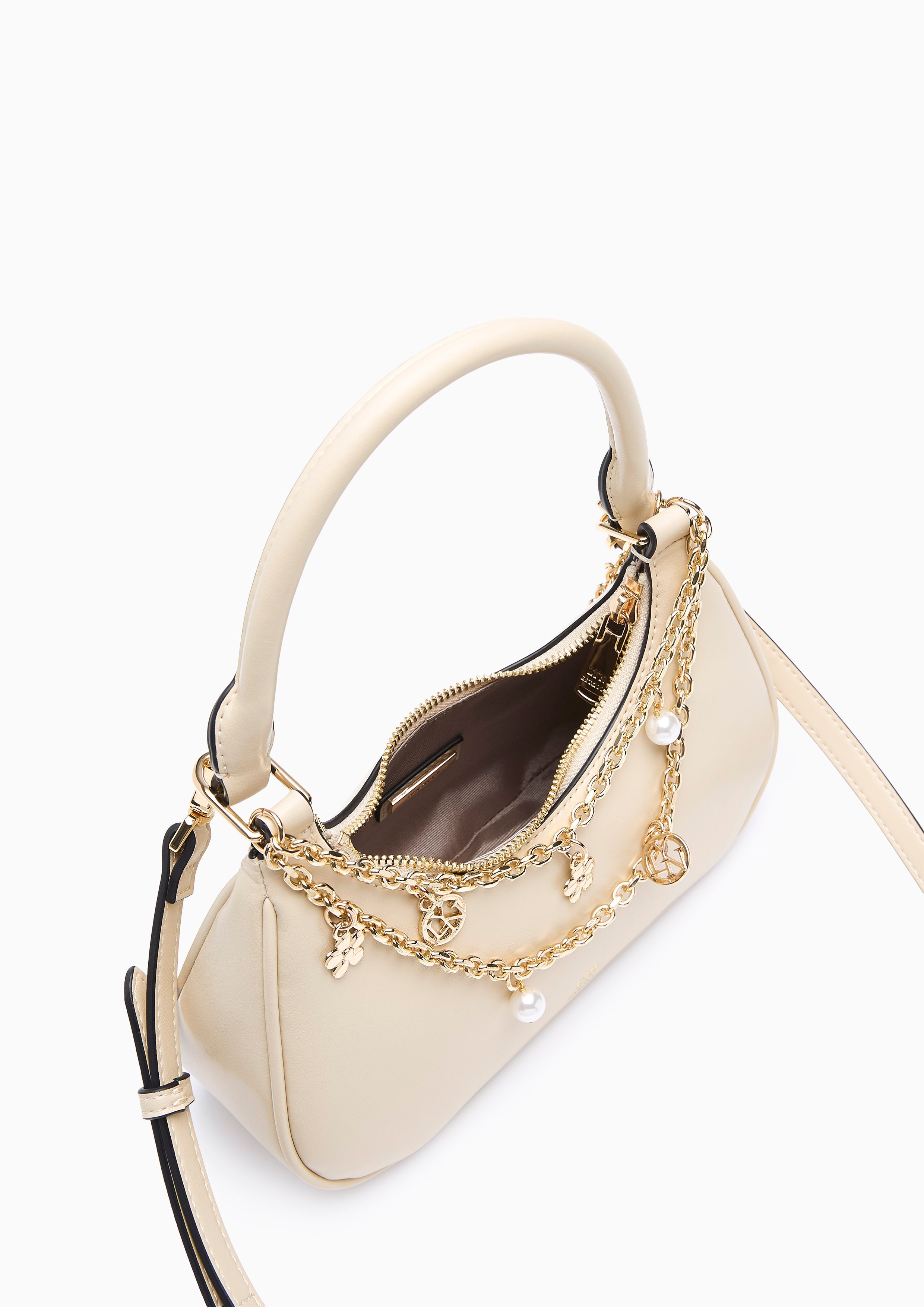 Bailey Mini Shoulder Bag - Light Beige
