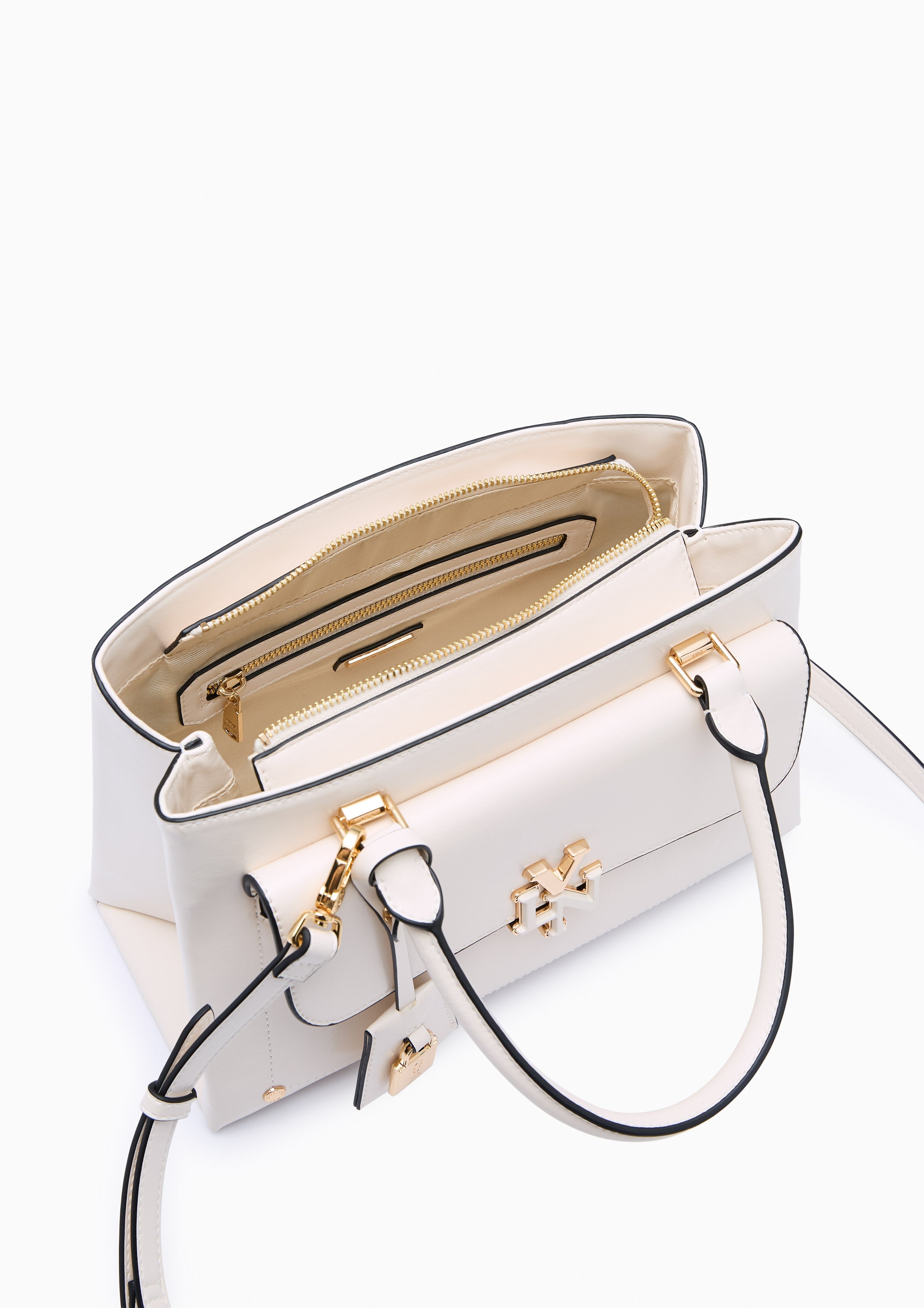 Carlino M Crossbody Bag - Ivory