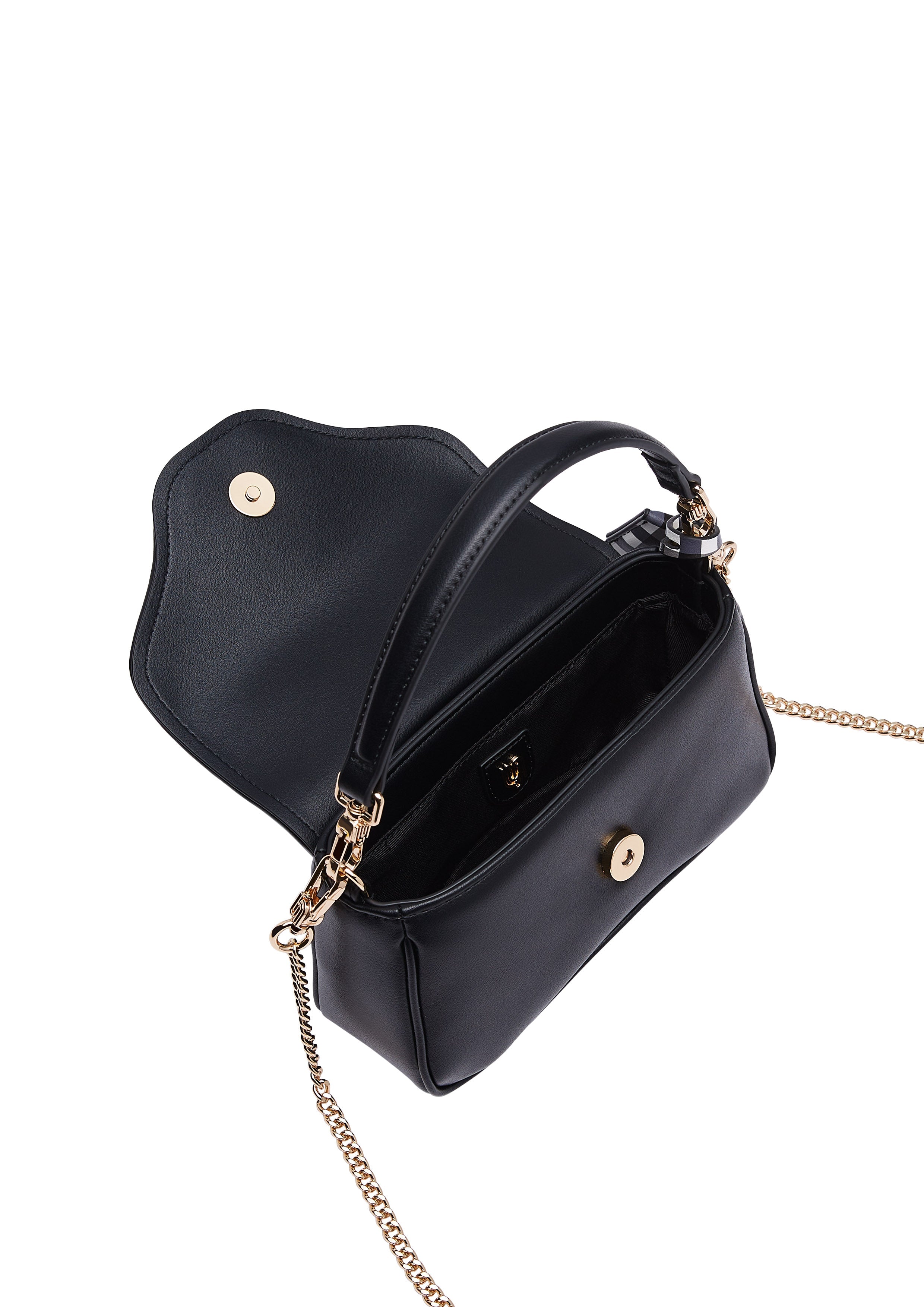 Lisha Infinite Top Handle S Handbag - Black