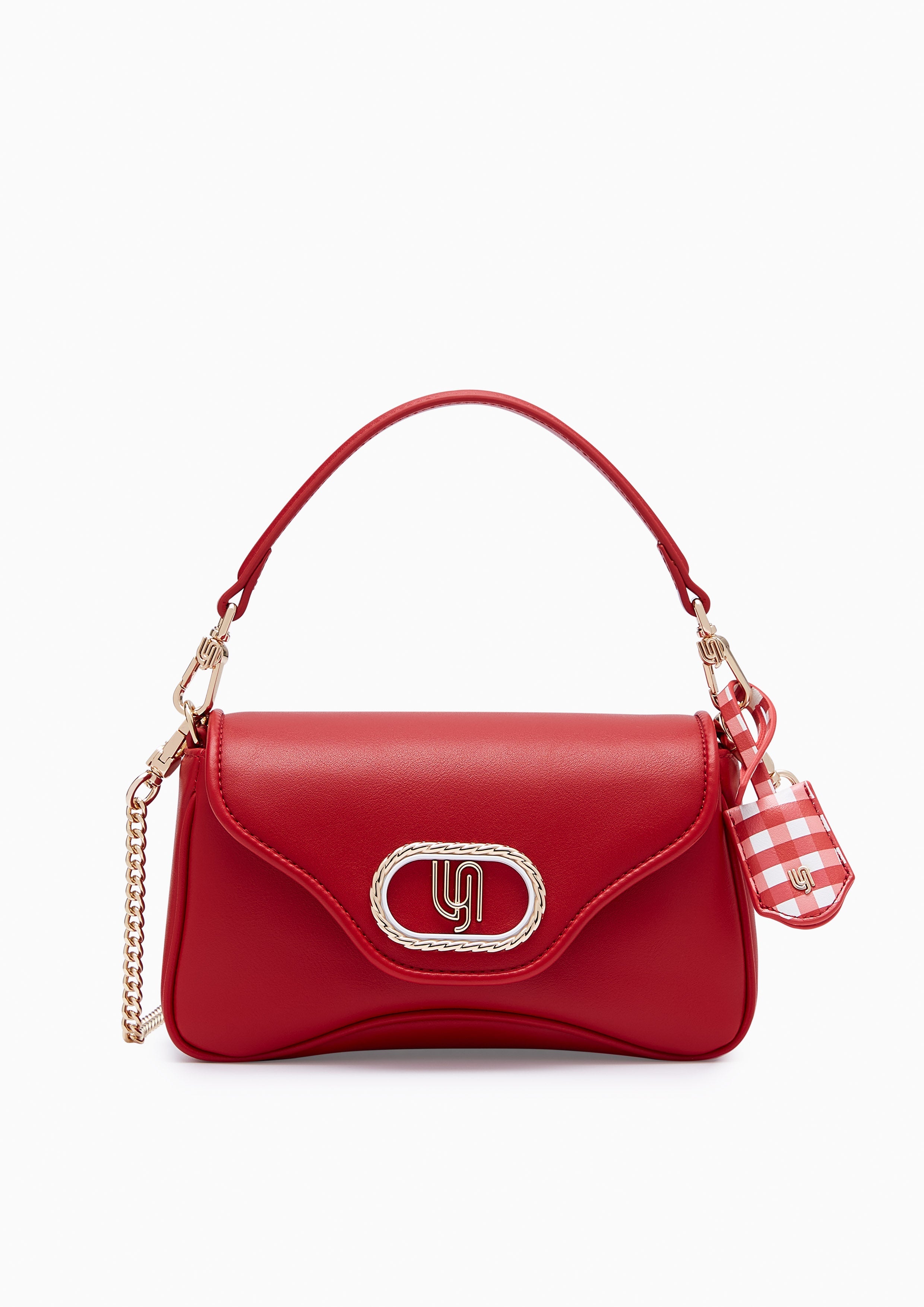 Lisha Infinite Top Handle S Handbag - Red
