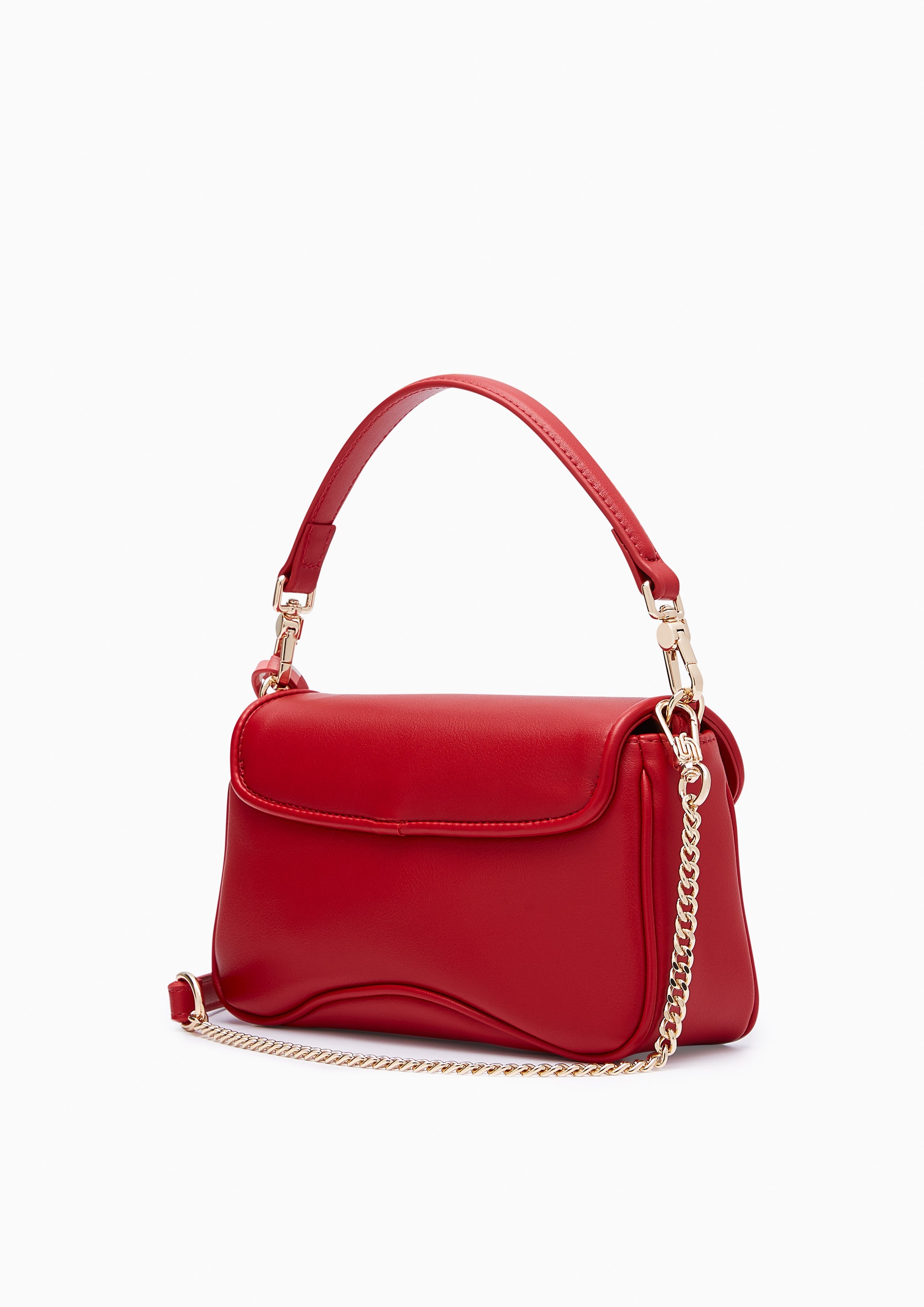 Lisha Infinite Top Handle S Handbag - Red