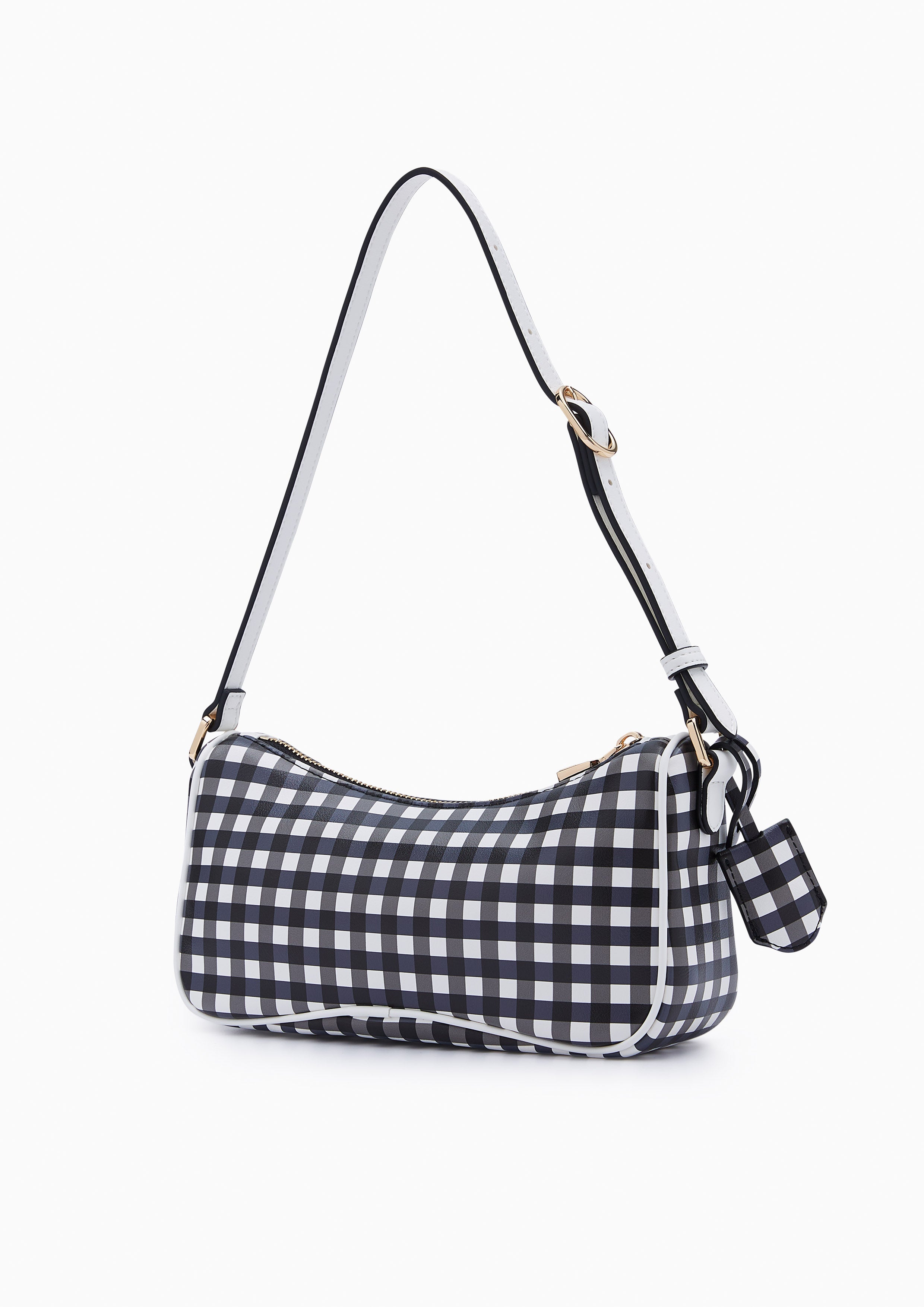 Lisha Infinite S Shoulder Bag - Printed Black