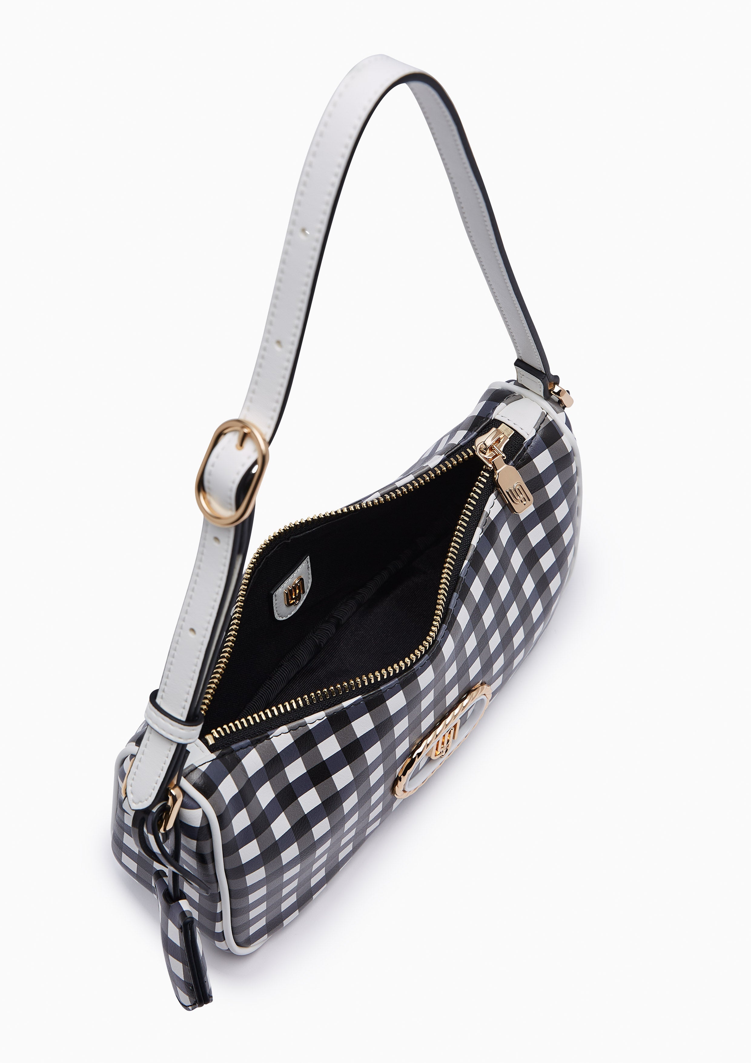 Lisha Infinite S Shoulder Bag - Printed Black