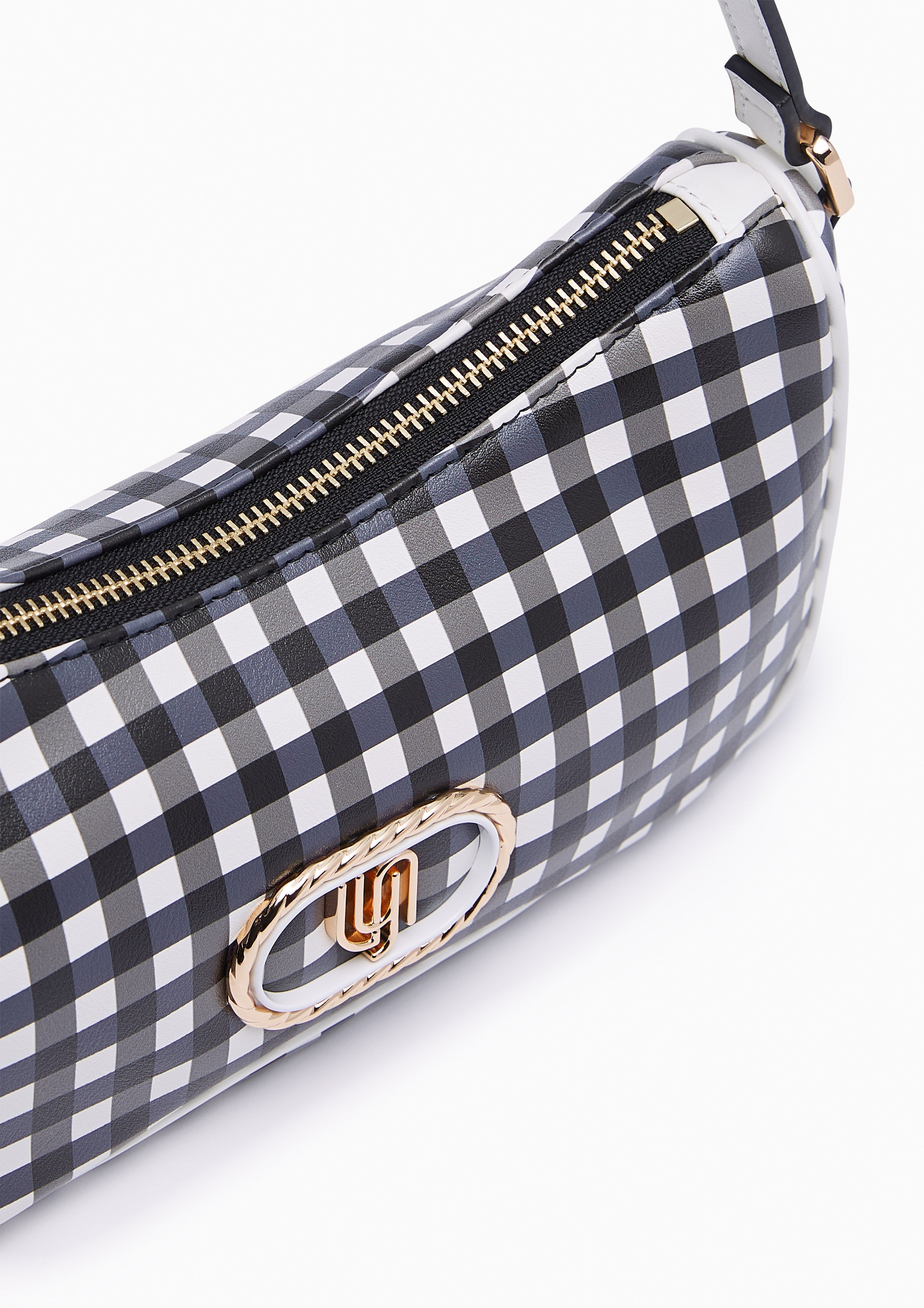 Lisha Infinite S Shoulder Bag - Printed Black