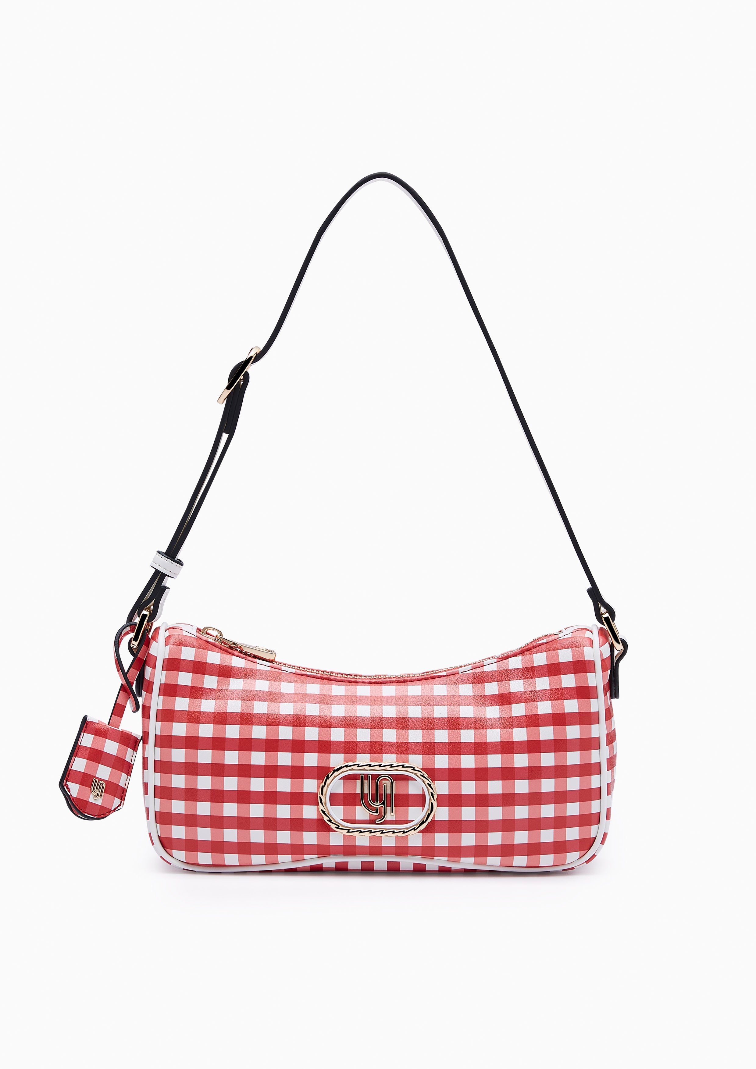 Lisha Infinite S Shoulder Bag - Printed Red