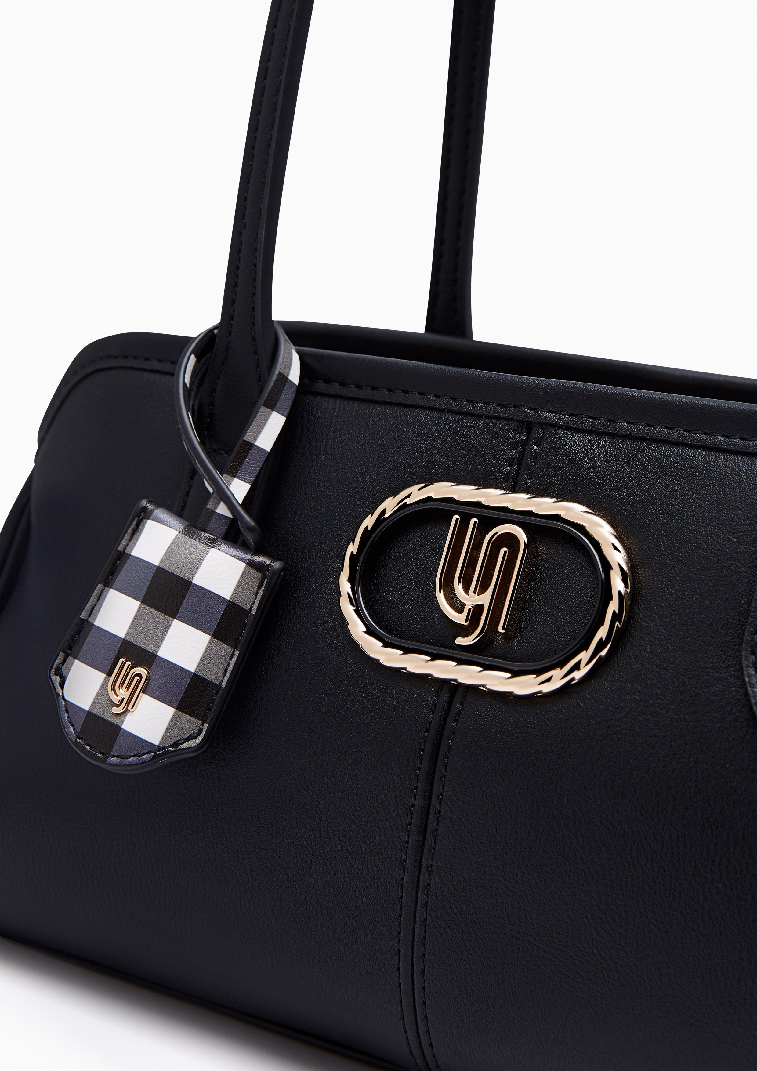 Lisha Infinite M Shoulder Bag - Black