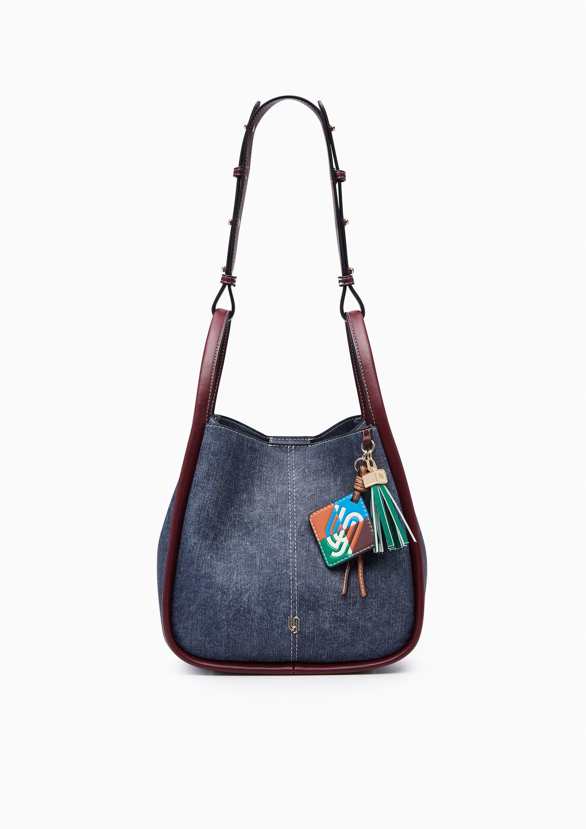 Parker Infinite L Shoulder Bag - Blue Variation 2