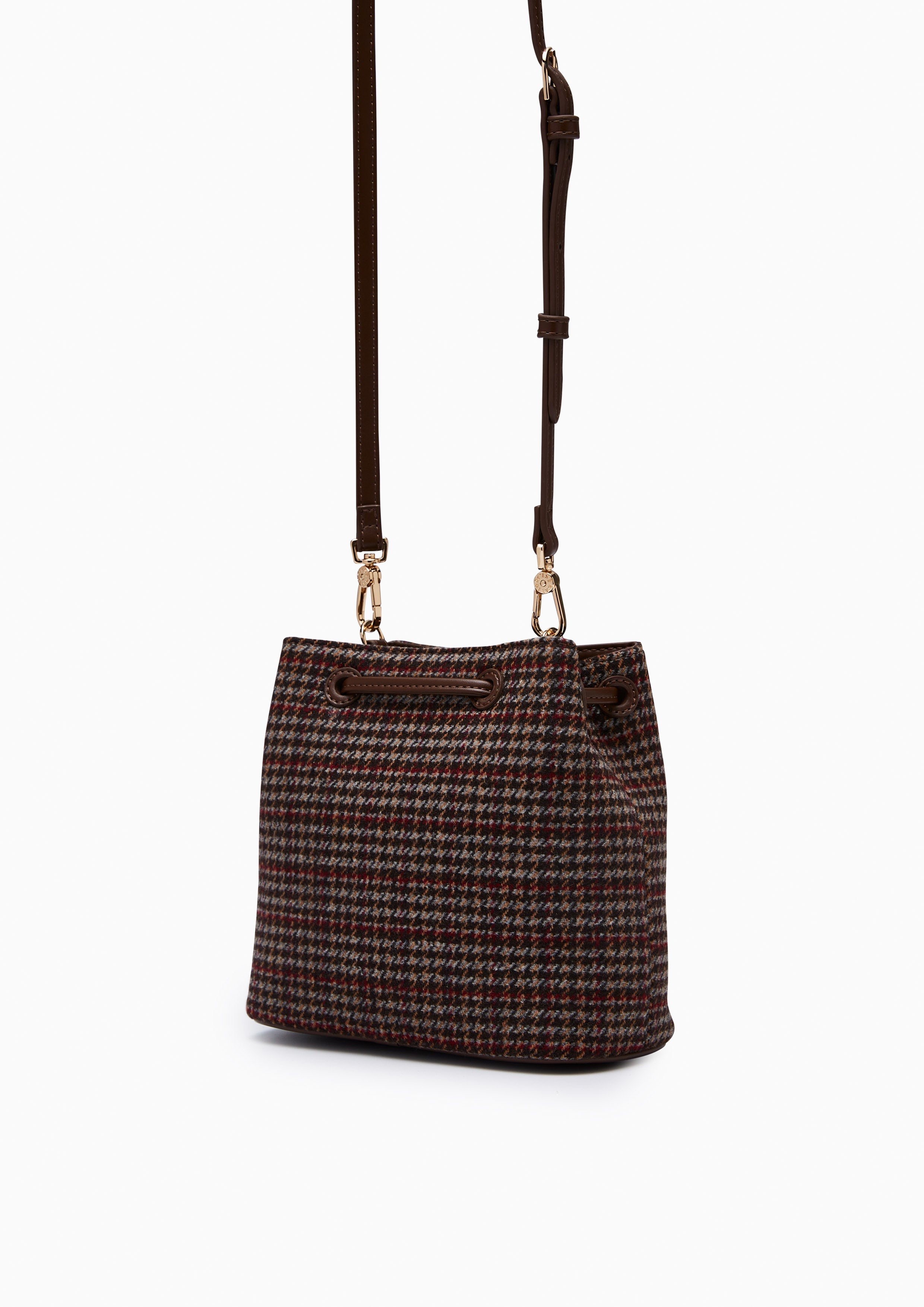Moodie Mini Crossbody Bag - Dark Brown
