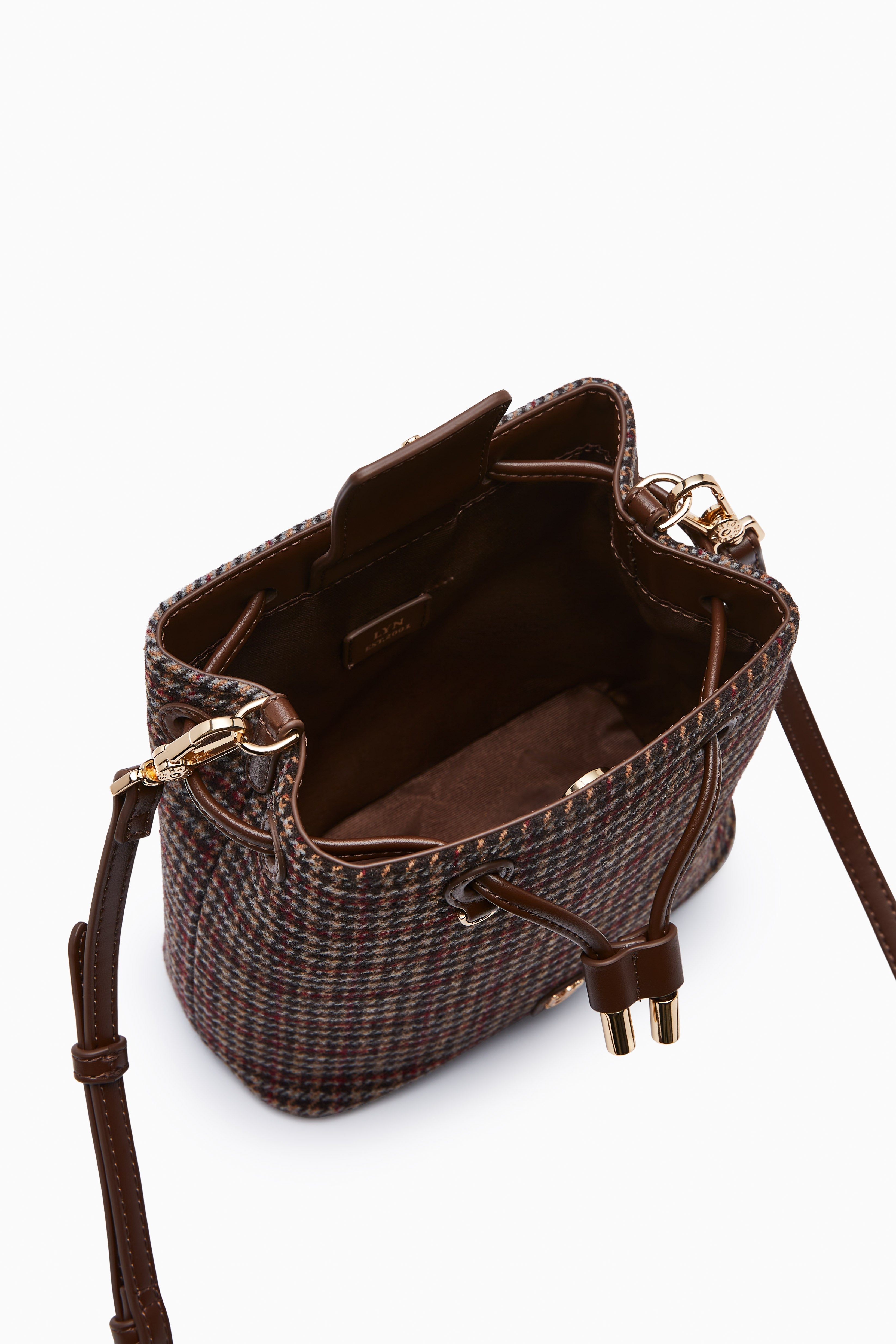 Moodie Mini Crossbody Bag - Dark Brown