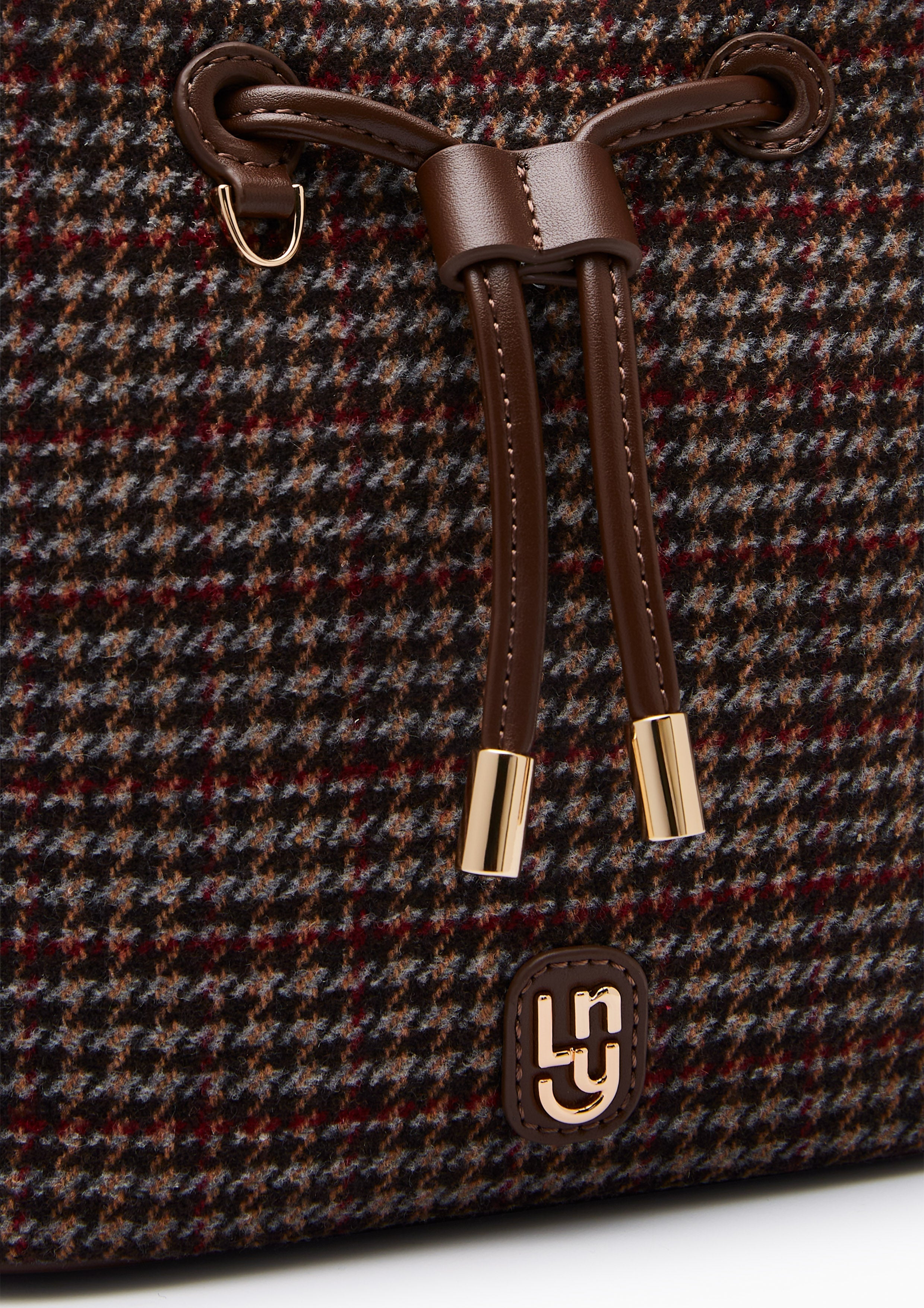 Moodie Mini Crossbody Bag - Dark Brown